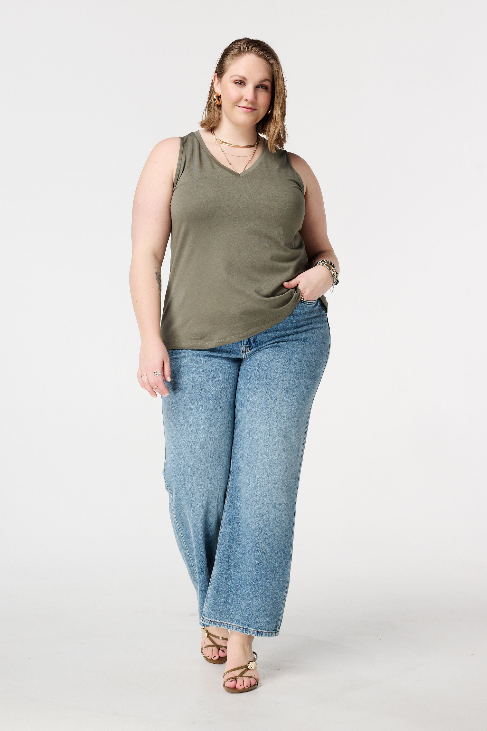 Singlet mit V Ausschnitt image number 5