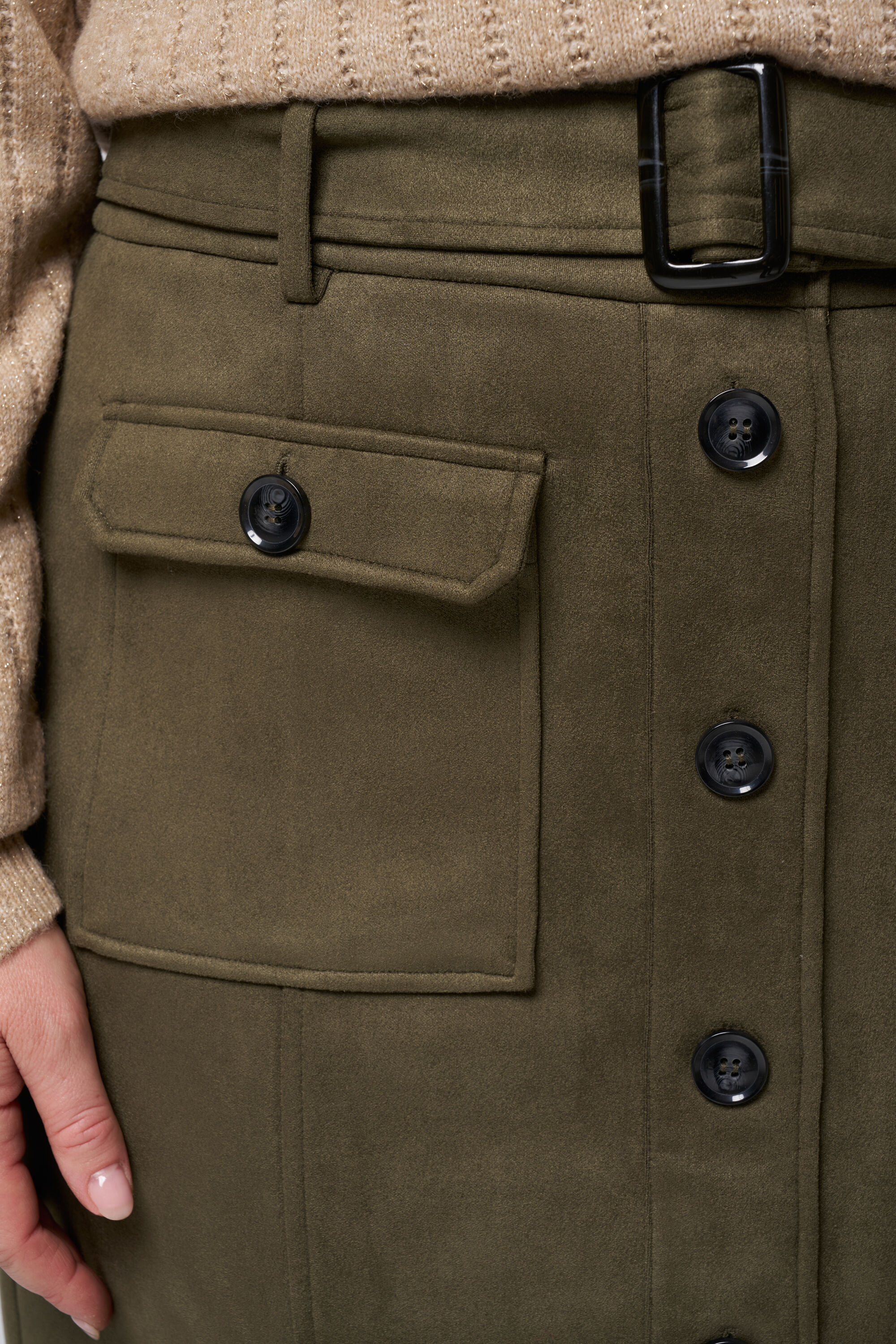 Rock mit Wildleder-Look  image number 4