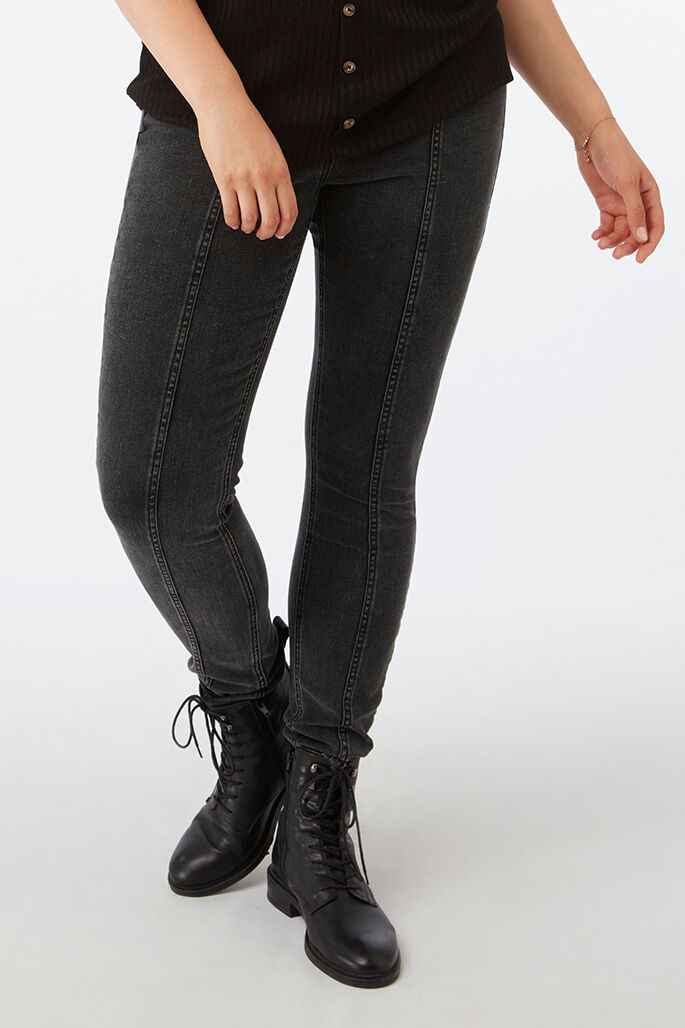 Skinny-Leg-Jeans mit hohem Bund image number 5