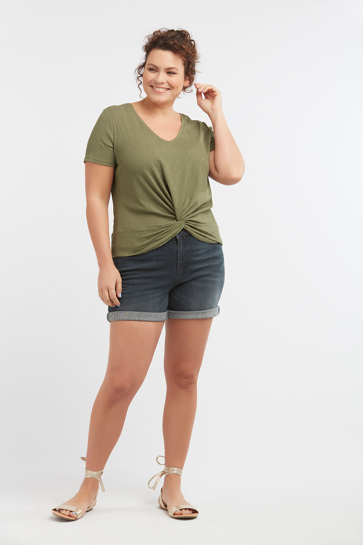 Denim-Shorts image number 3