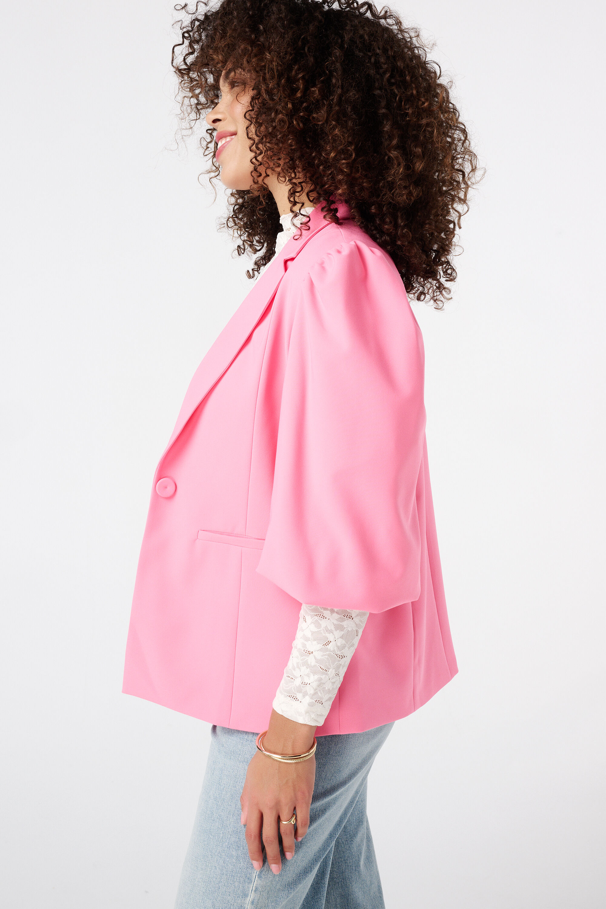 Blazer mit Puff&auml;rmeln image number 4