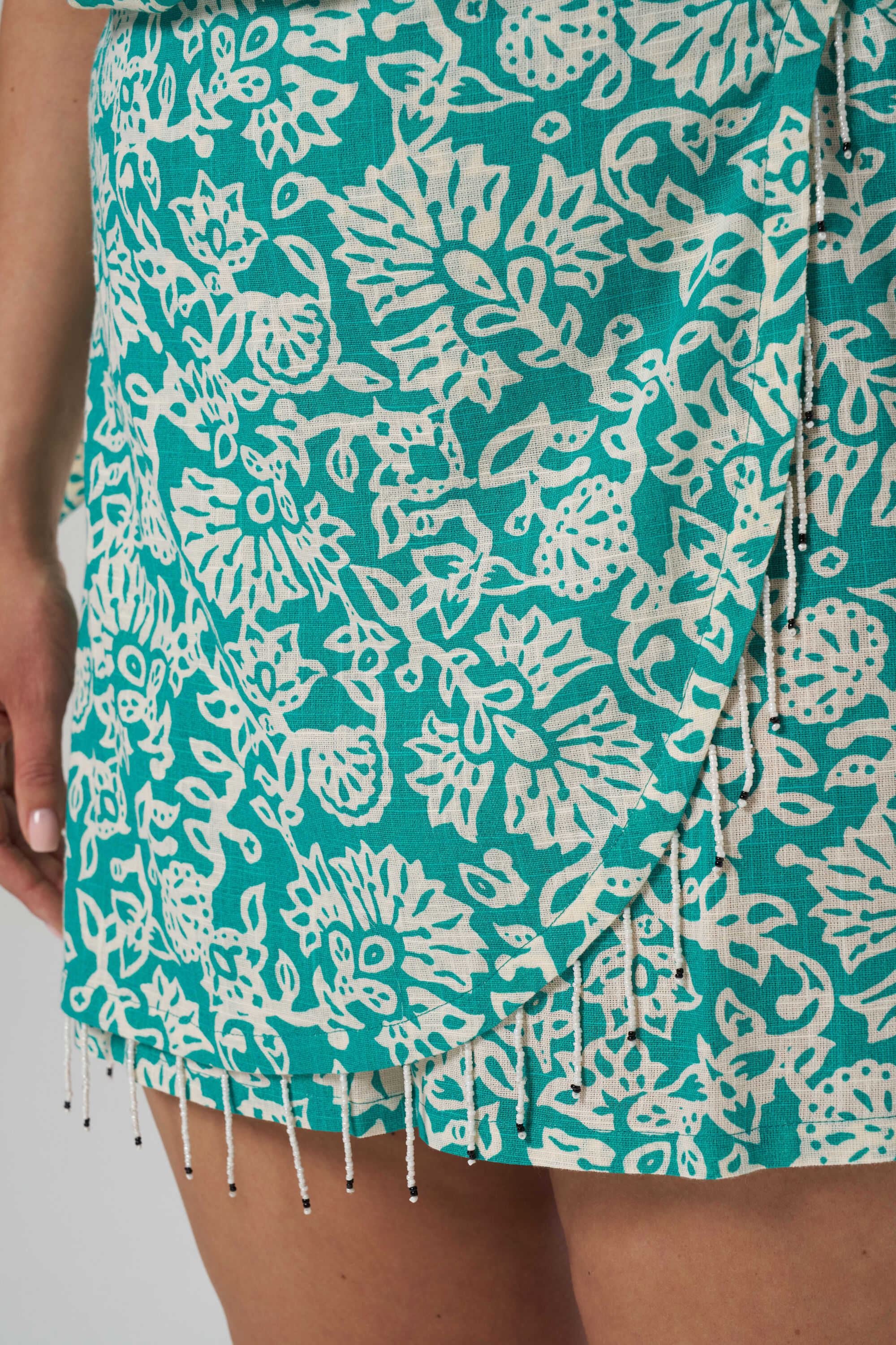 Skort mit Print und Verzierungen image number 4