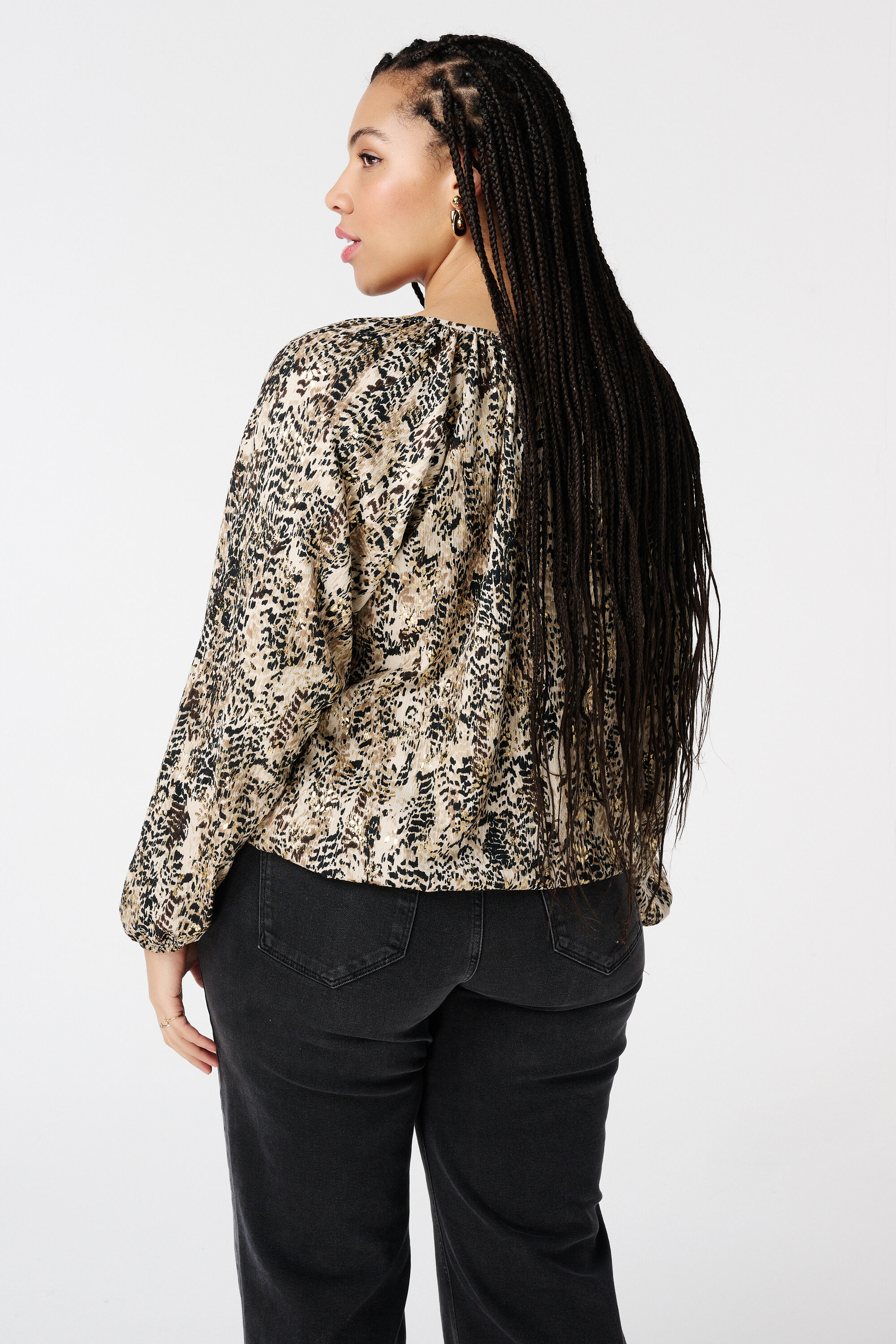 Top mit metallischen Details image number 3