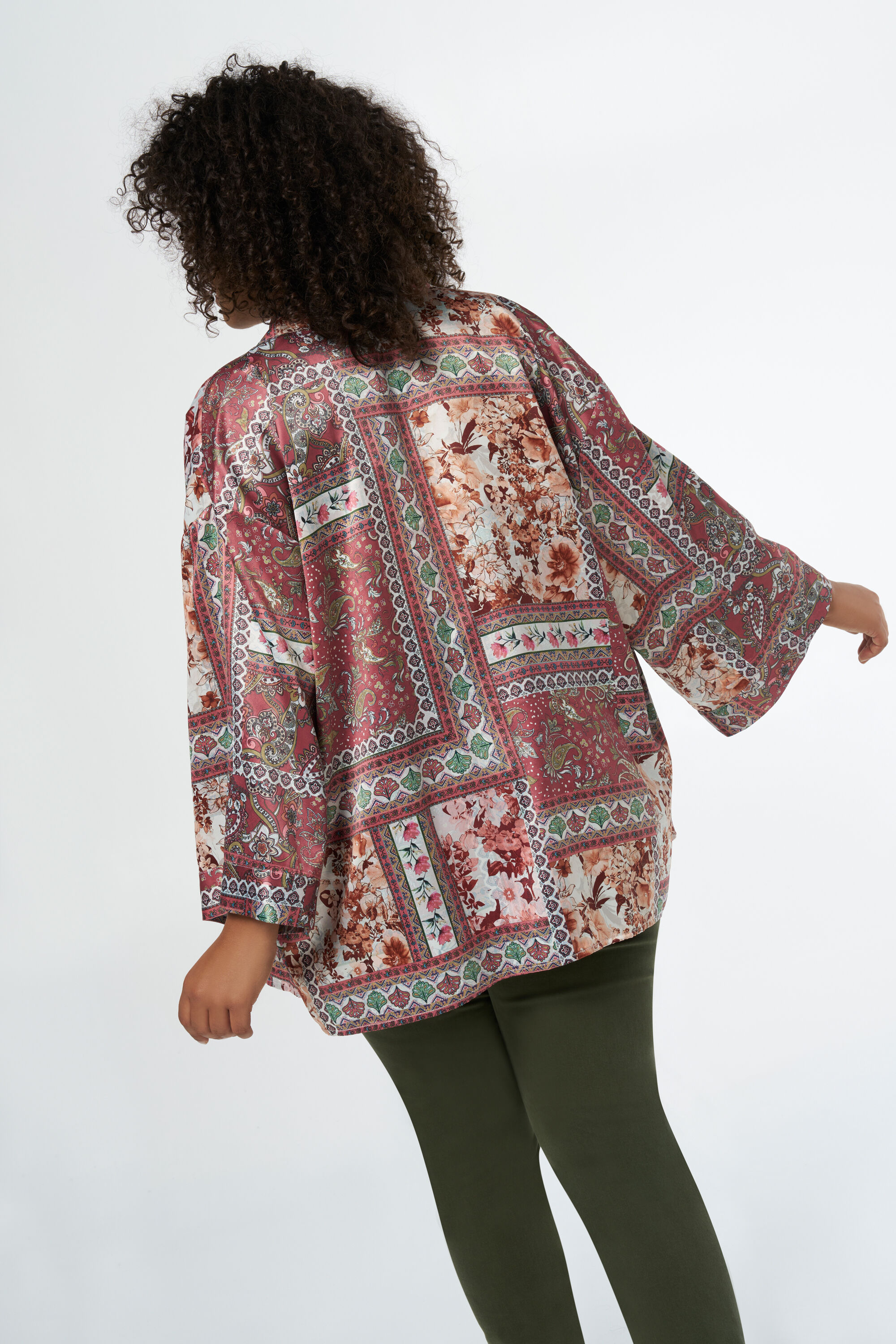 Kimono mit Print  image number 3