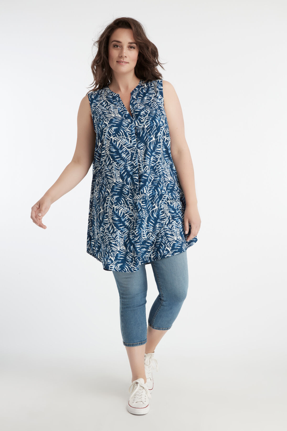 &Auml;rmellose lange Bluse image number 5