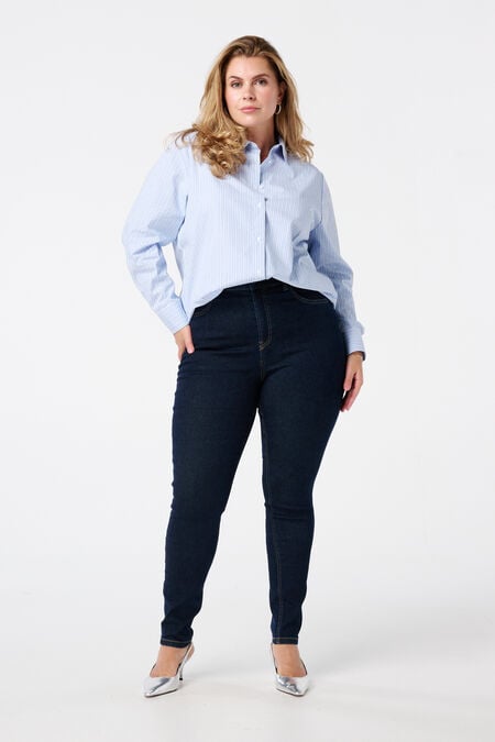 Skinny-Leg-Jeans mit hoher Taille CHERRY Skinny-Leg-Jeans mit hoher Taille CHERRY