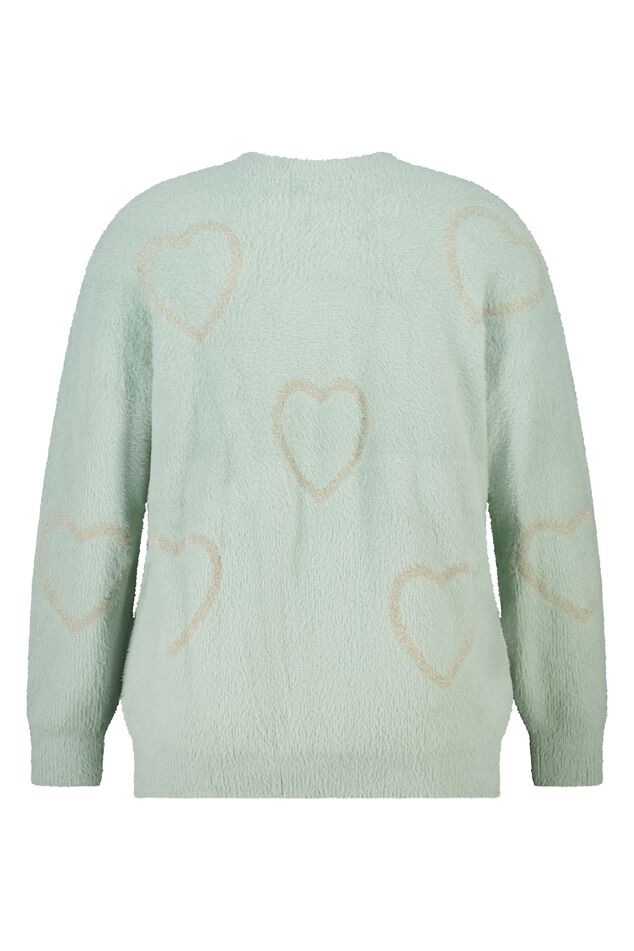 Weicher Pullover mit Herzchen image number 2