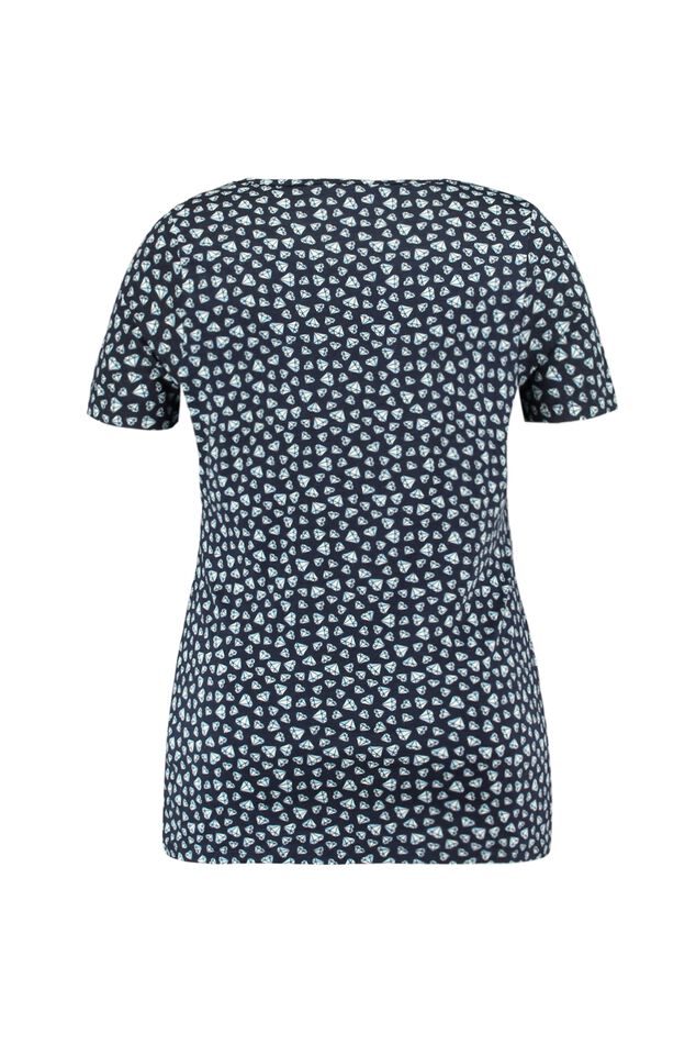 T-Shirt mit V-Ausschnitt image number 2