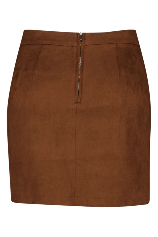 Kunstwildleder-Wickelrock  image number 3