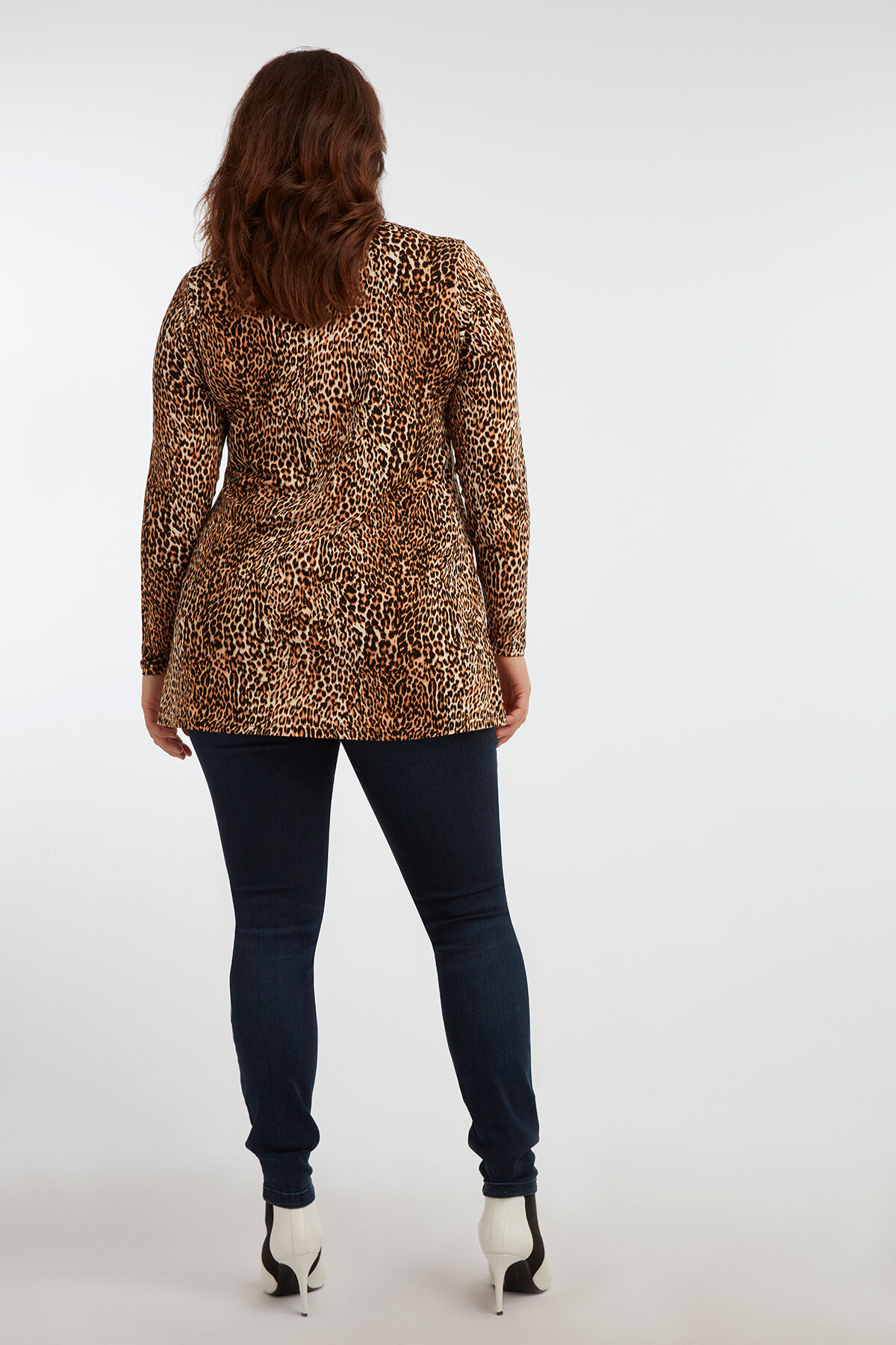 Tunika mit Animal-Print image number 4