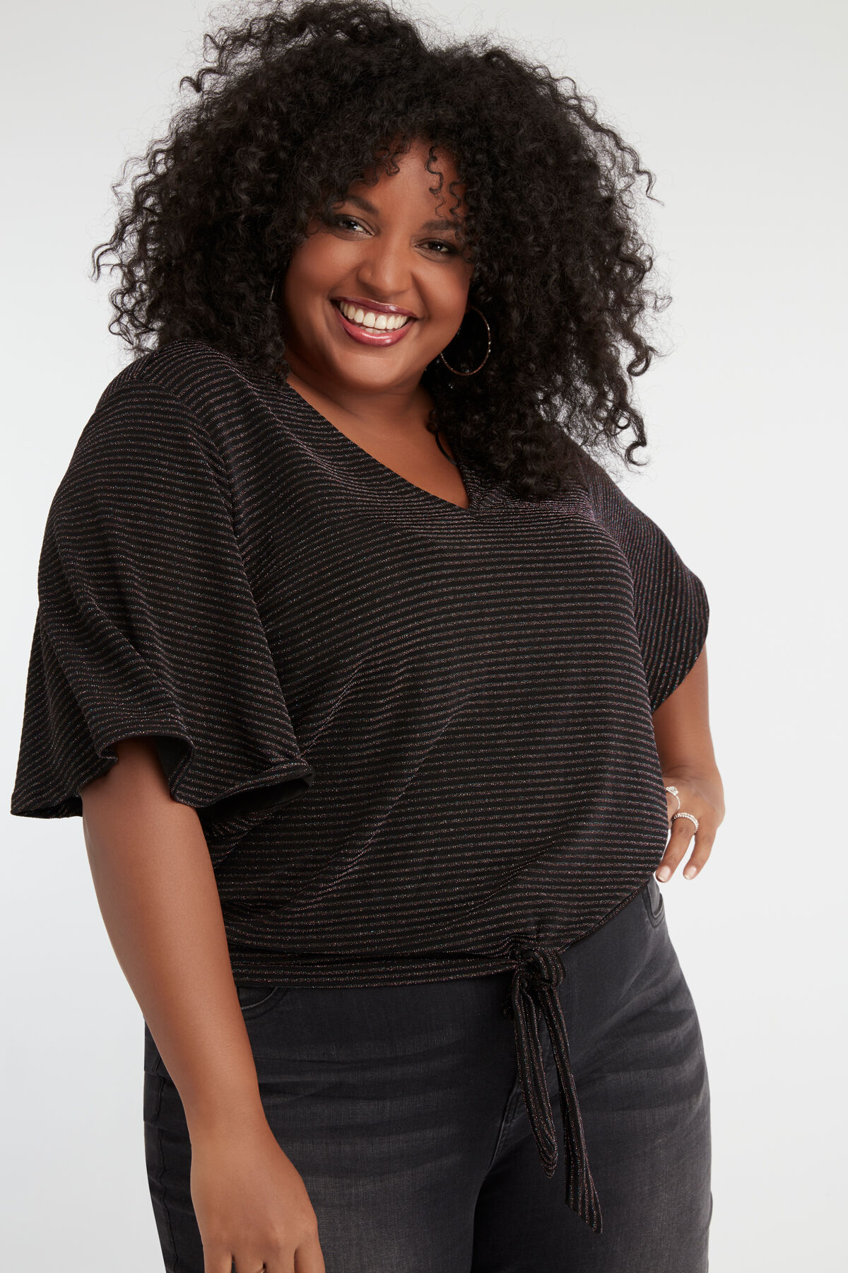 Top mit Schmetterling-&Auml;rmeln image number 3