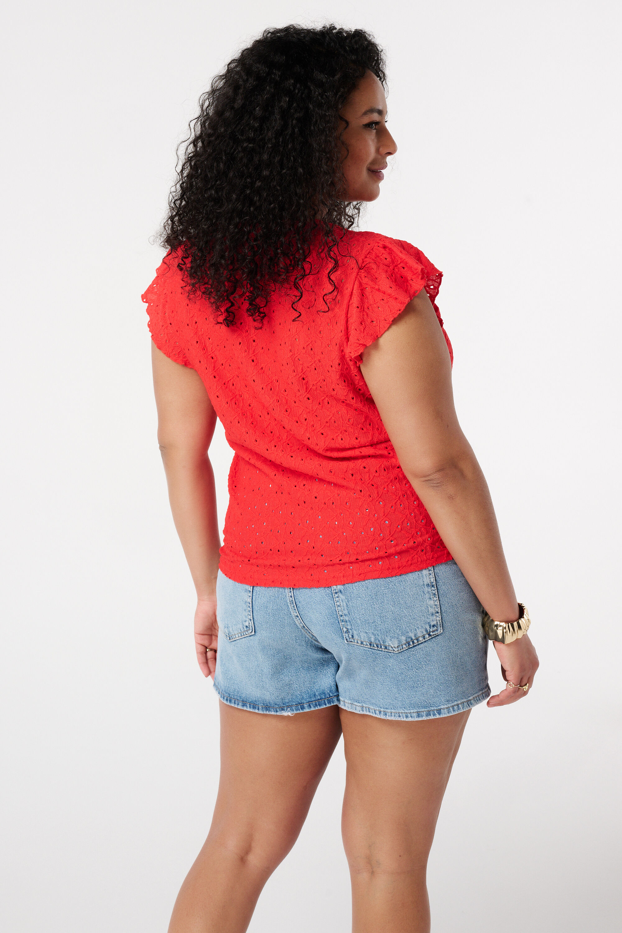 Top mit H&auml;keldetail  image number 3