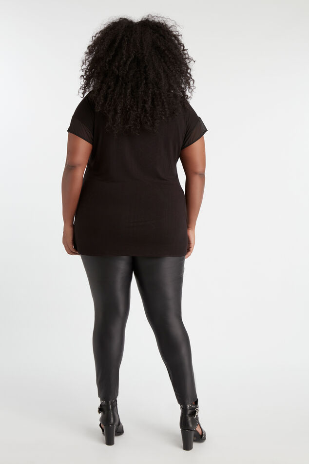 Leggings aus Kunstleder image number 4