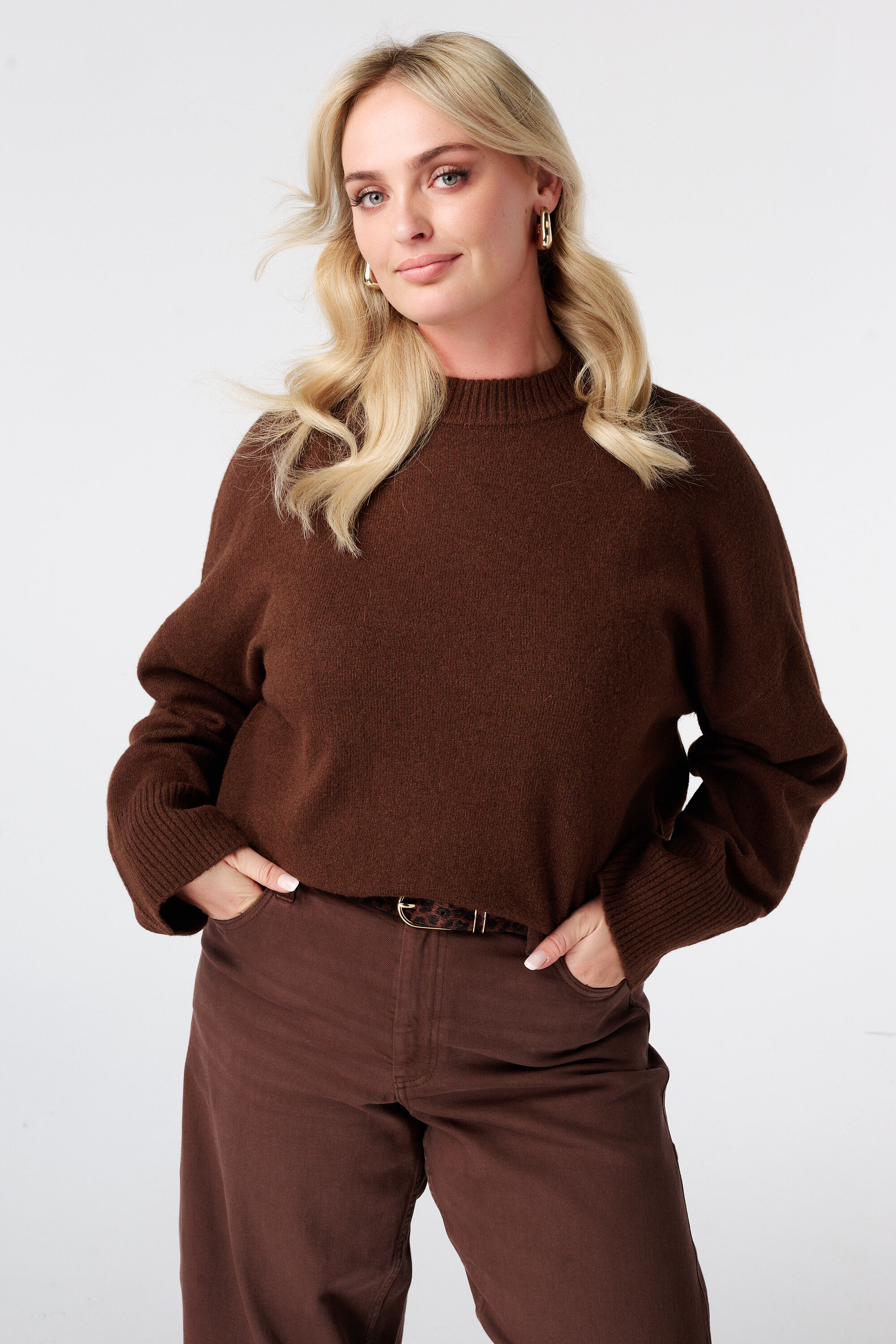 Pullover mit Rundhalsausschnitt