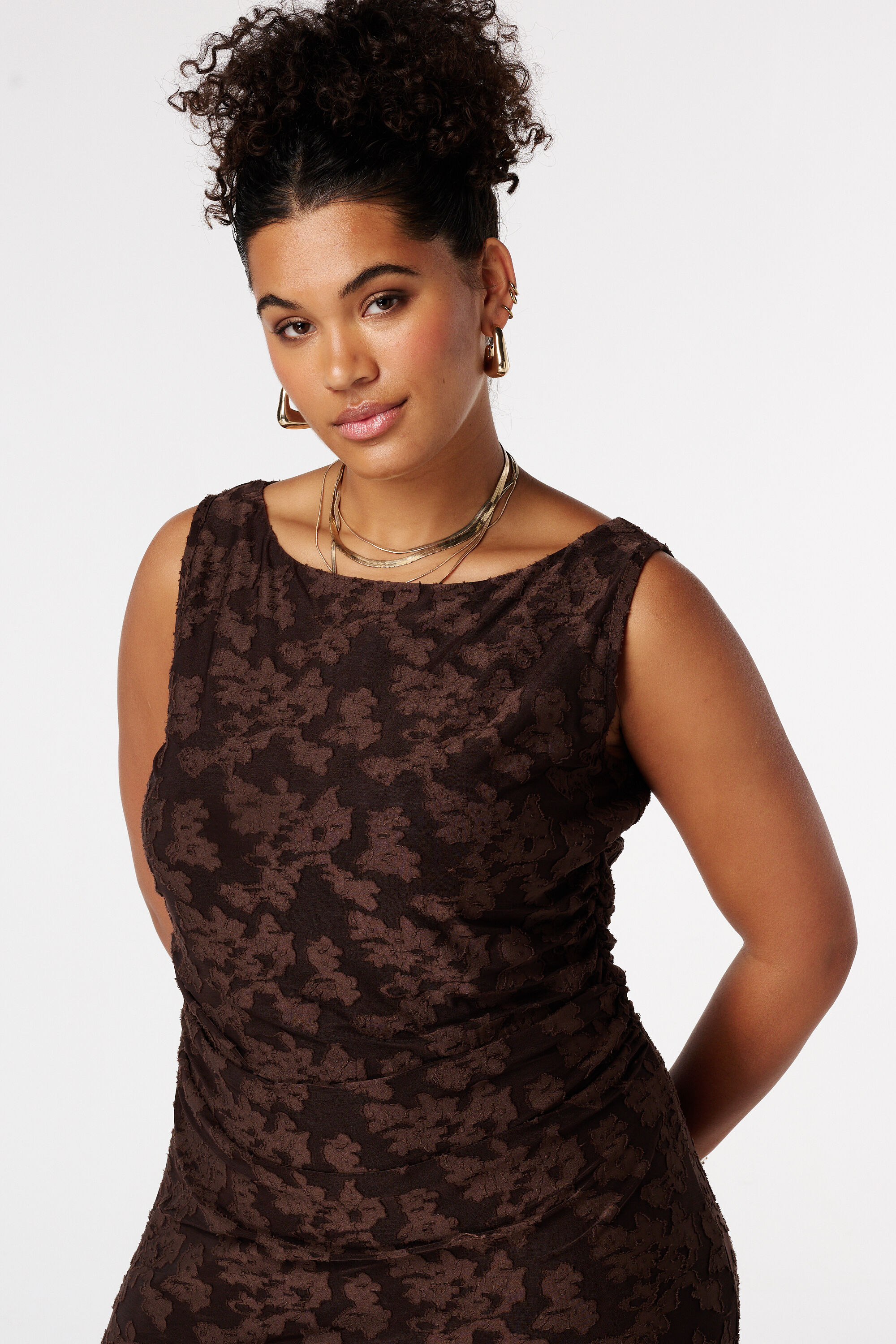 Jacquard Maxikleid image number 4
