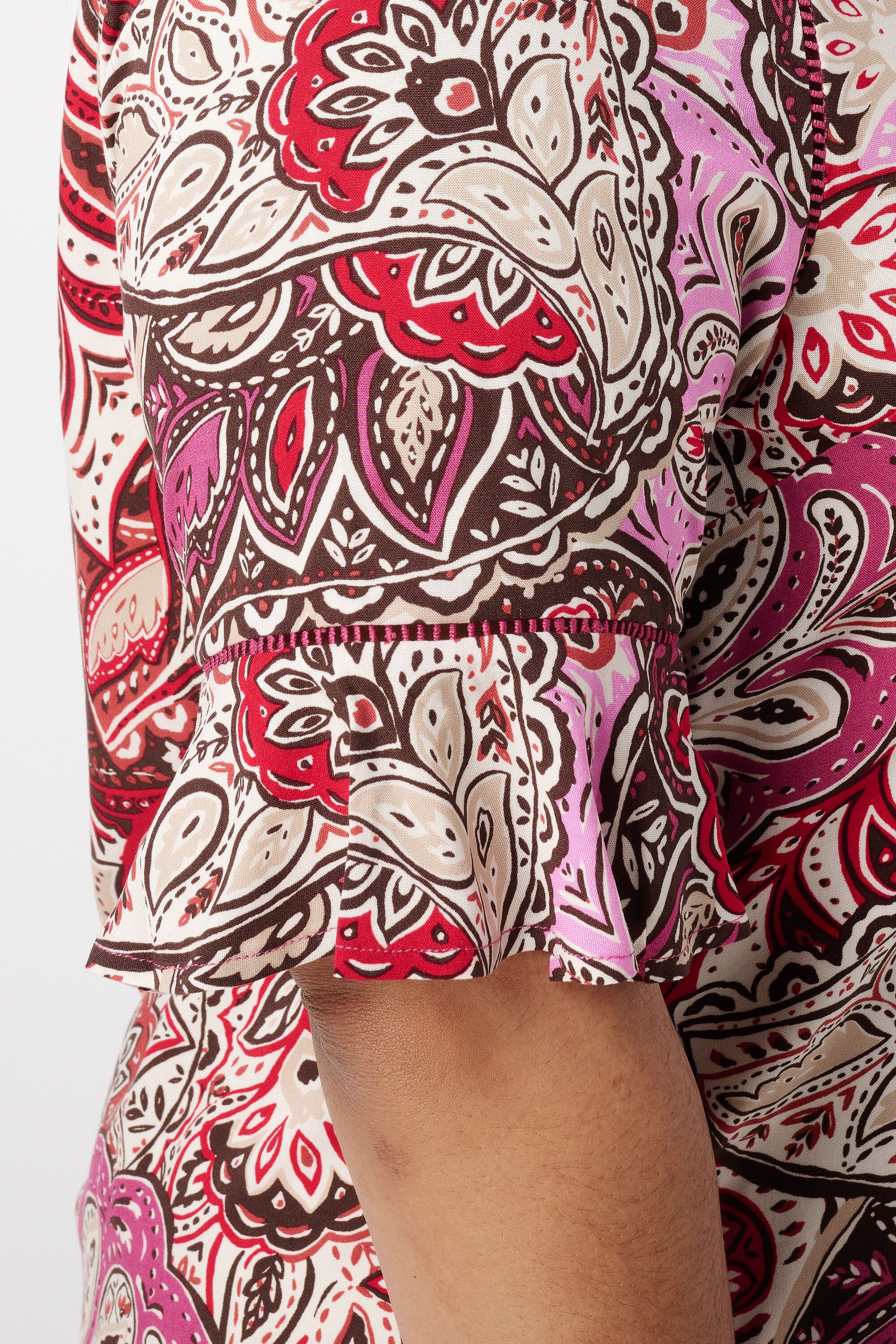 Bluse mit Print image number 4