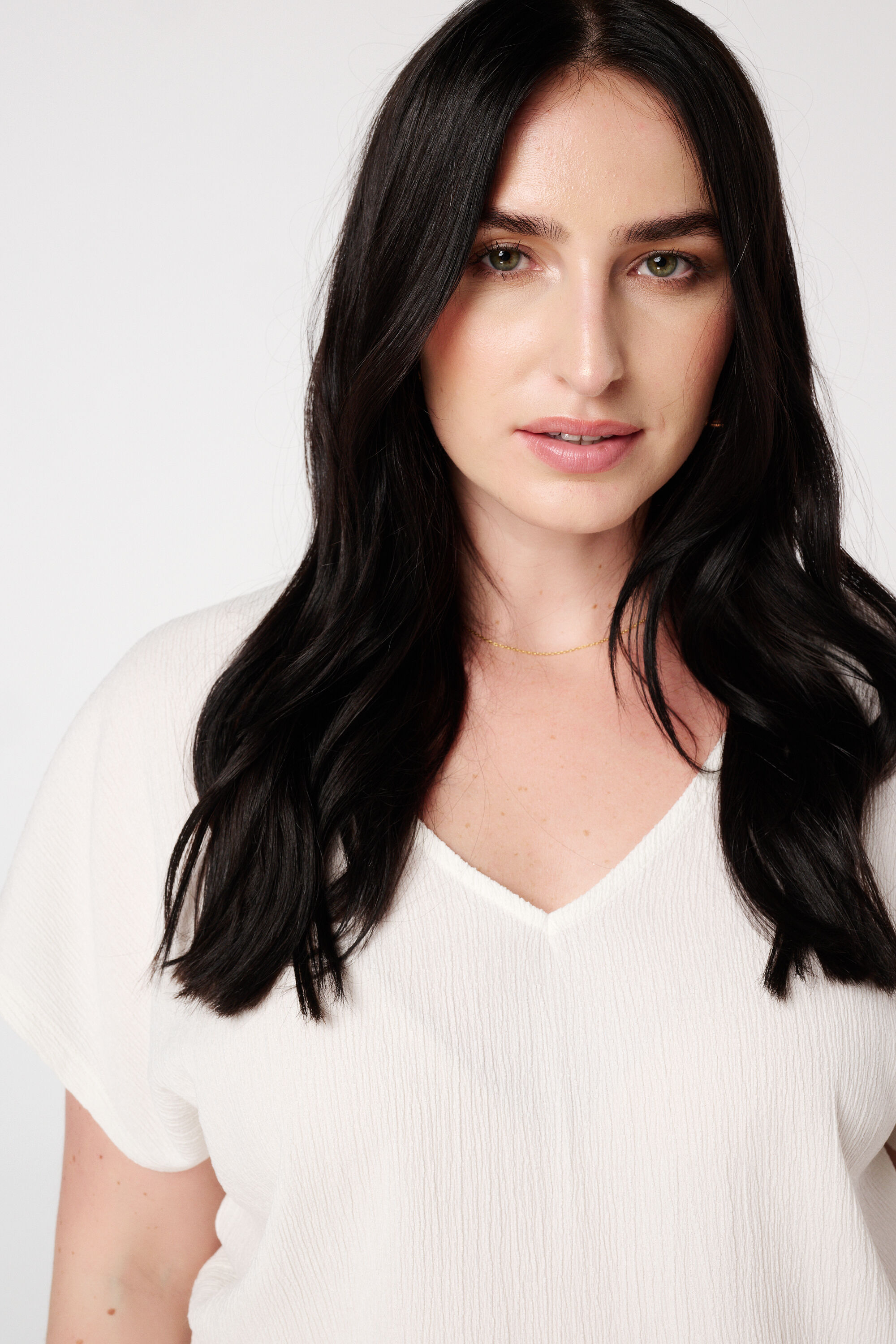 Strukturiertes Oberteil mit Fl&uuml;gel&auml;rmeln image number 4