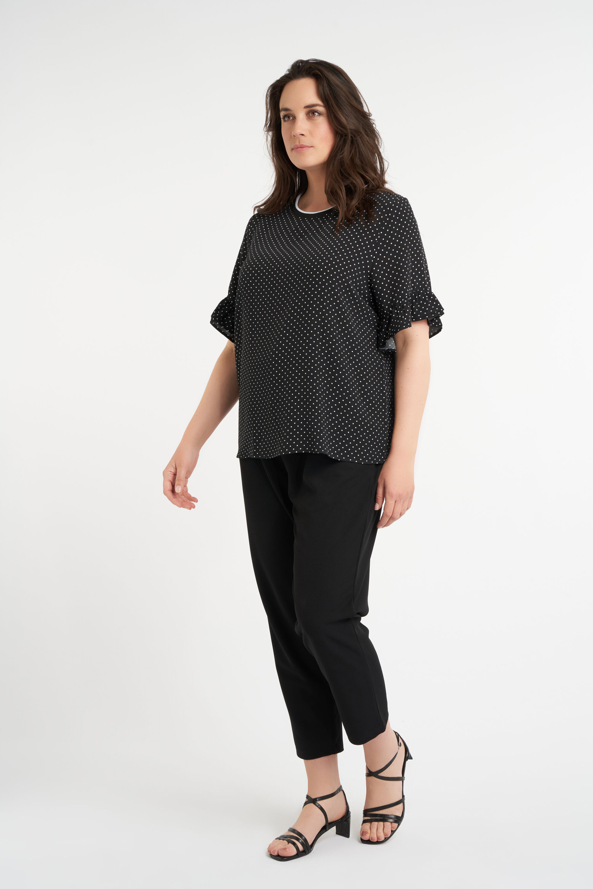 Top mit Rundkragen image number 5