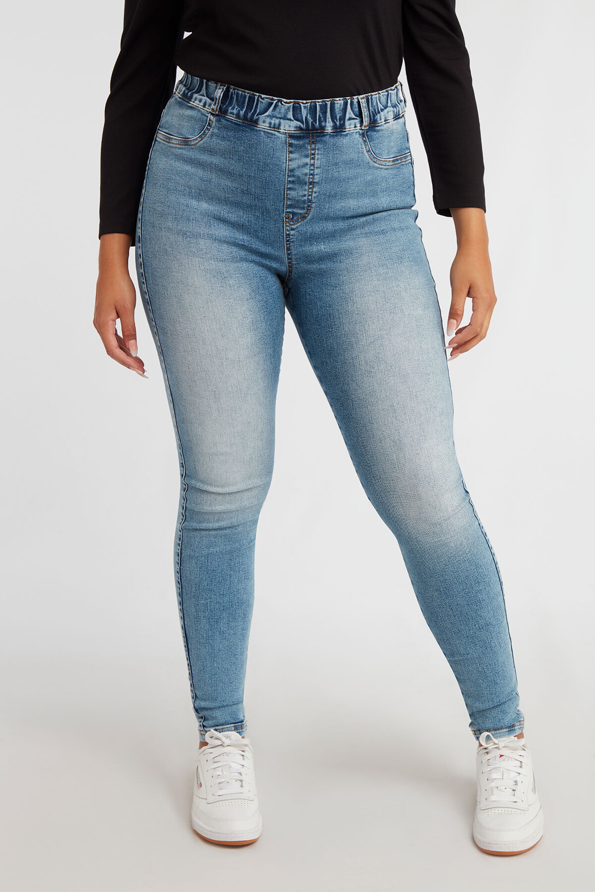 Slim-fit Treggings POPPY image number 3