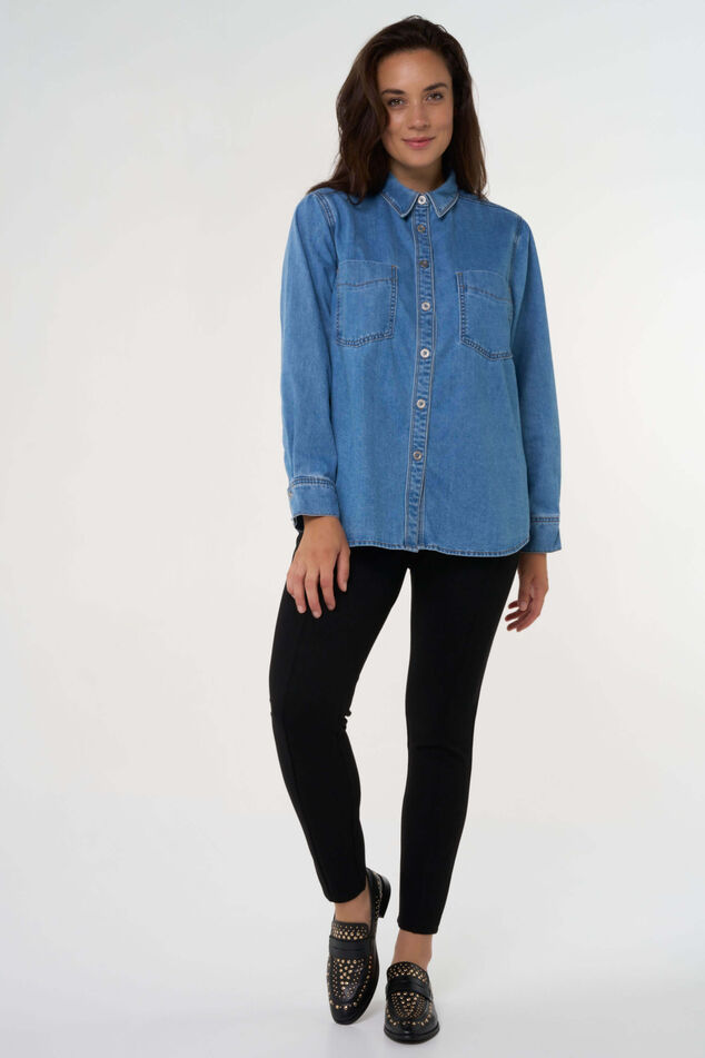 Jeans-Bluse image number 0
