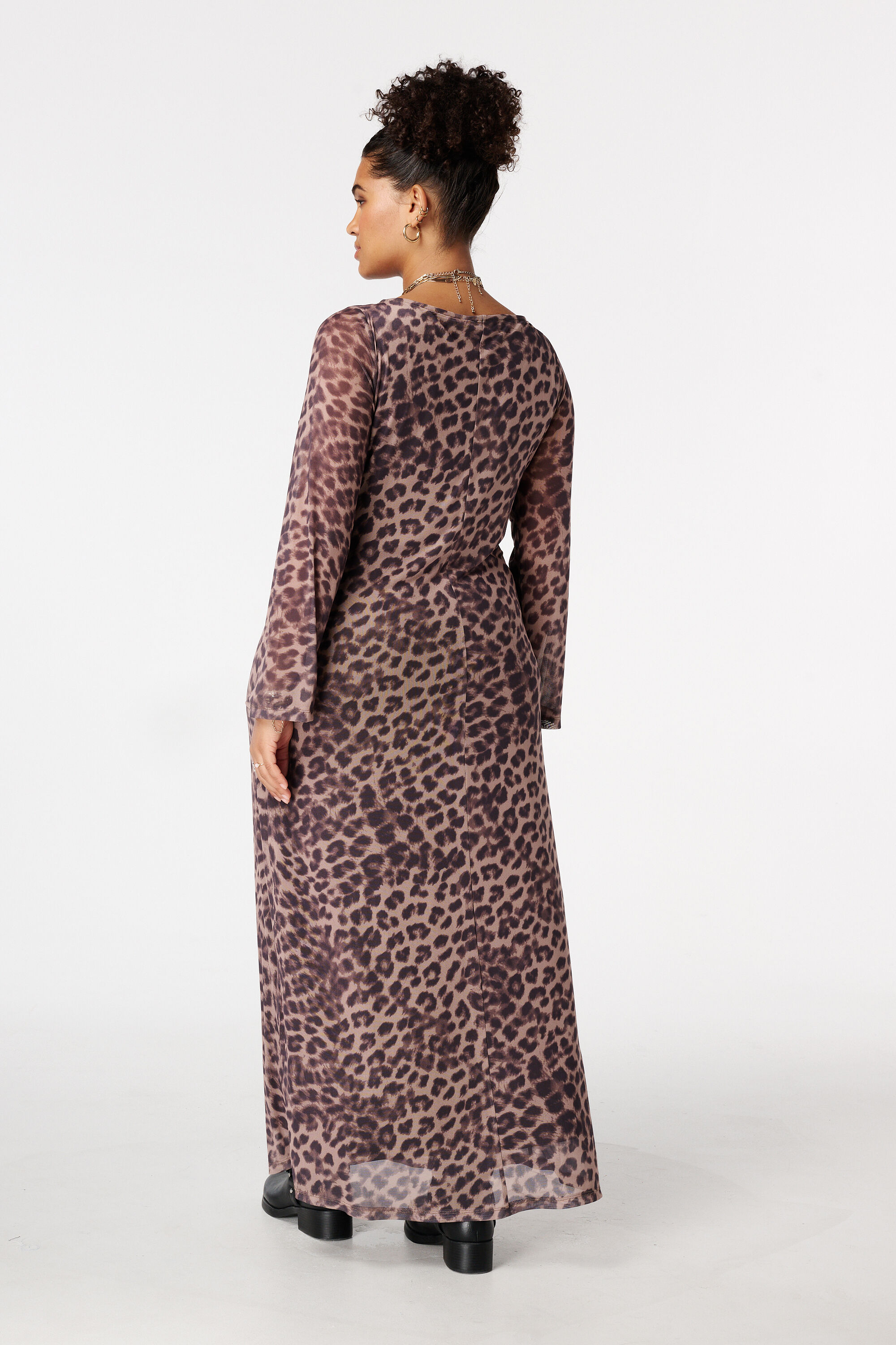 Maxikleid aus Mesh image number 3