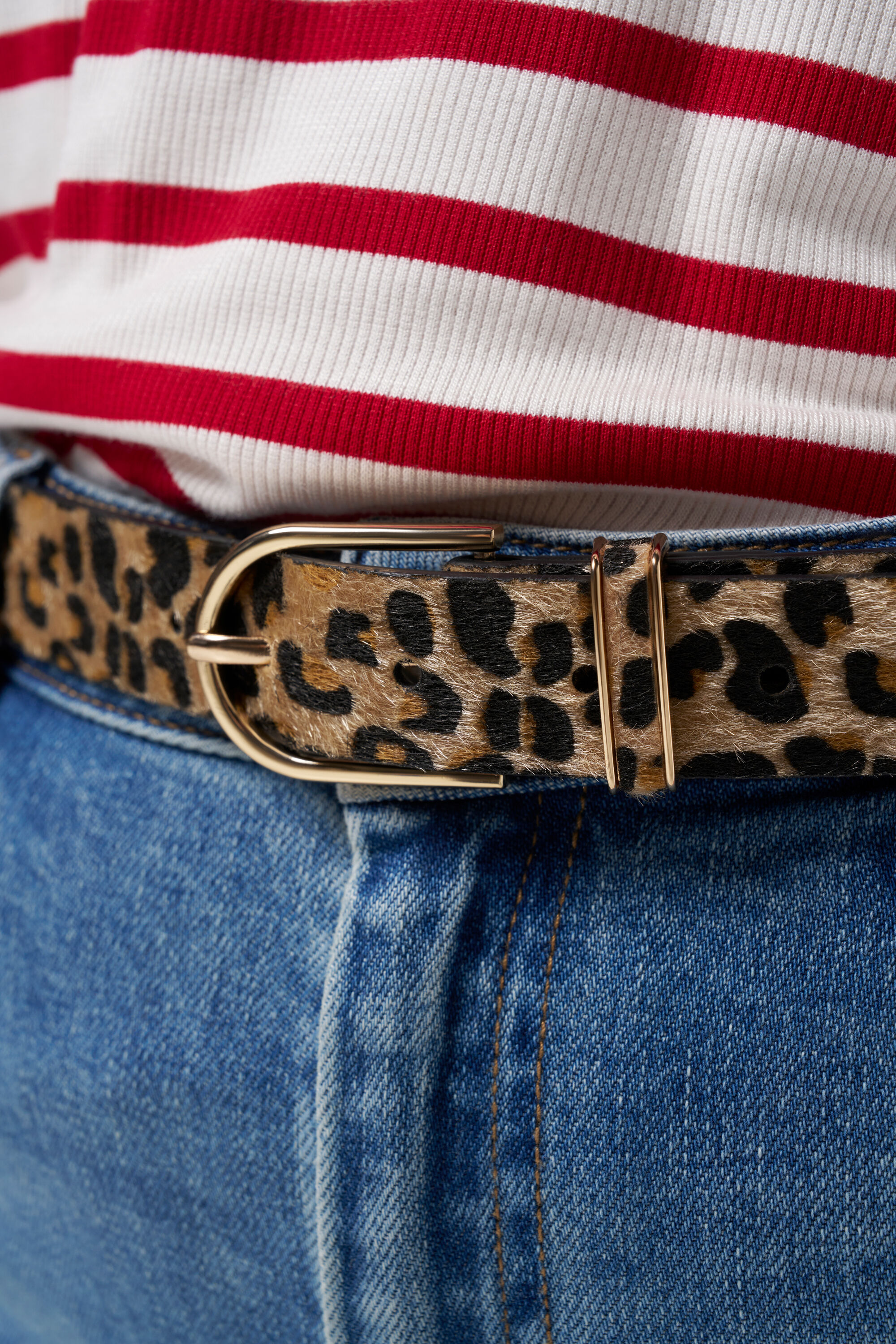 G&uuml;rtel mit Pantherprint image number 3