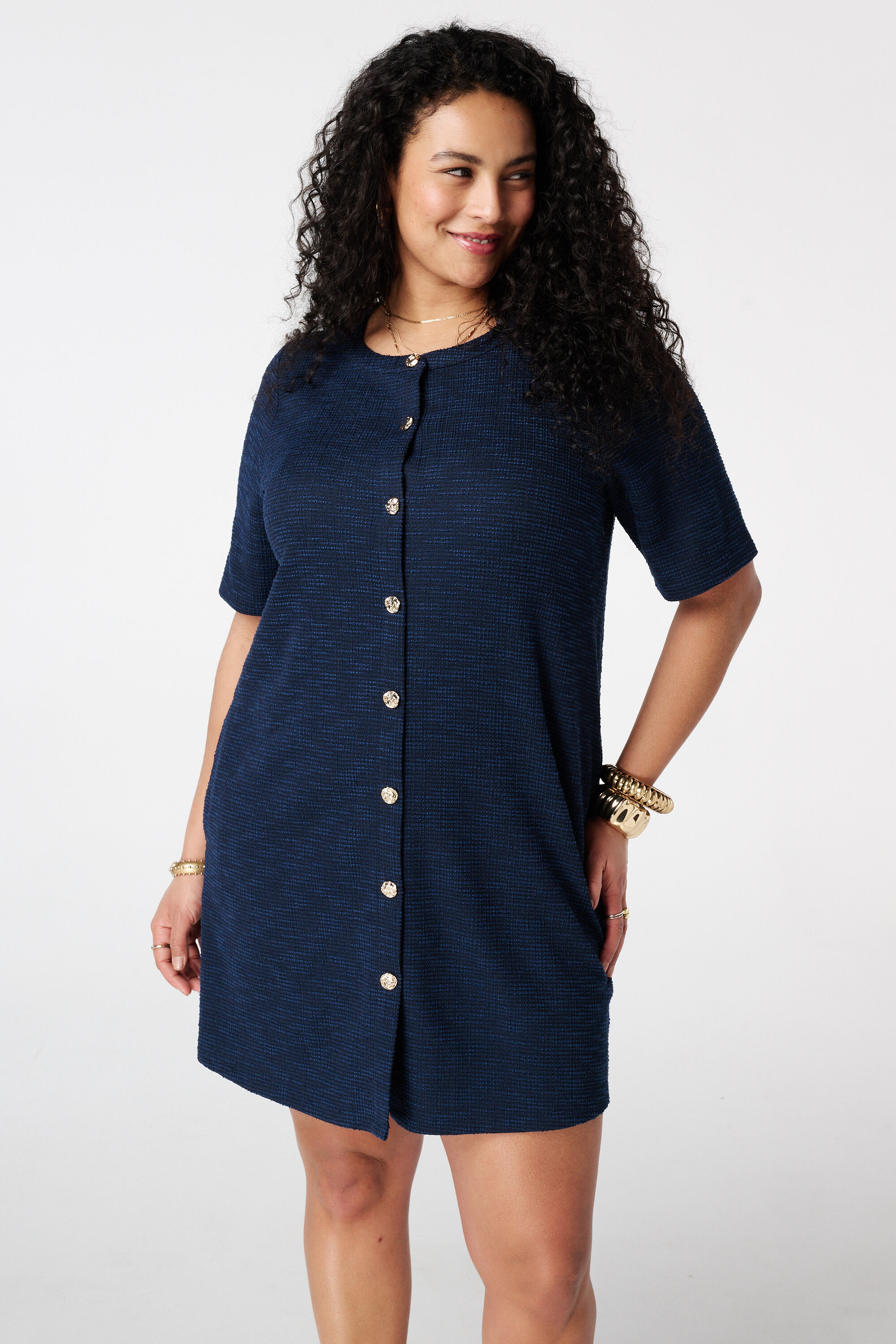 Boucl&eacute; Kleid image number 5