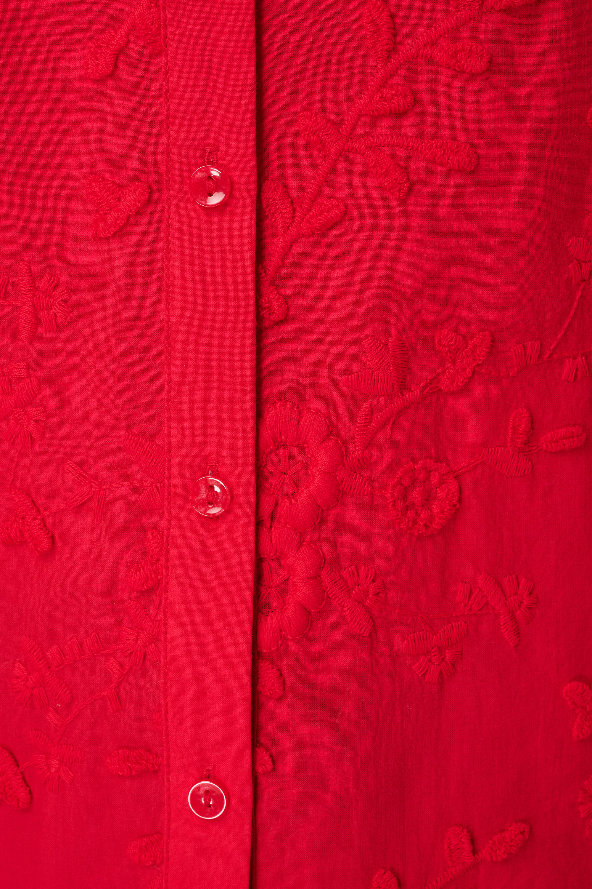 Bluse mit 3D-Blumenprint image number 6