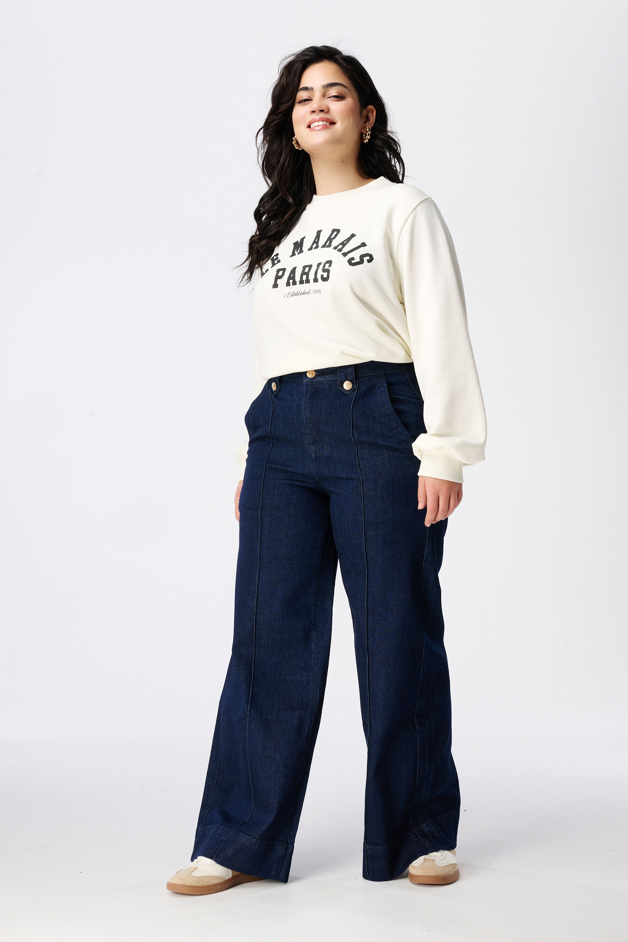 Pullover mit Text-Print image number 5