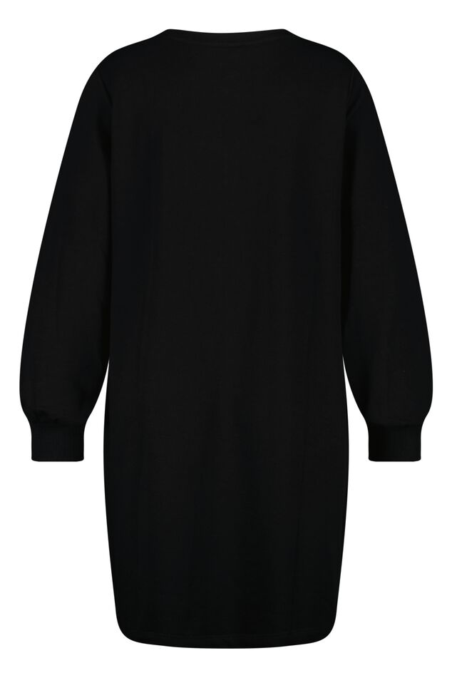 Sweatshirt-Kleid mit „Amour“ Text-Print  image number 2