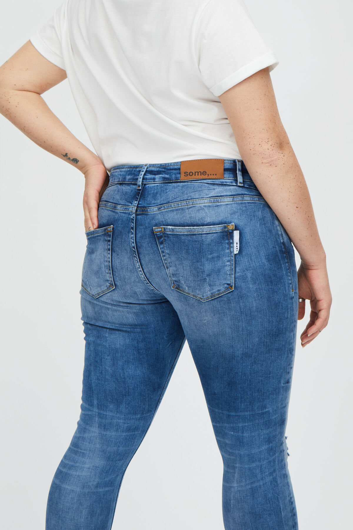 O typ skinny jeans stone image number 4