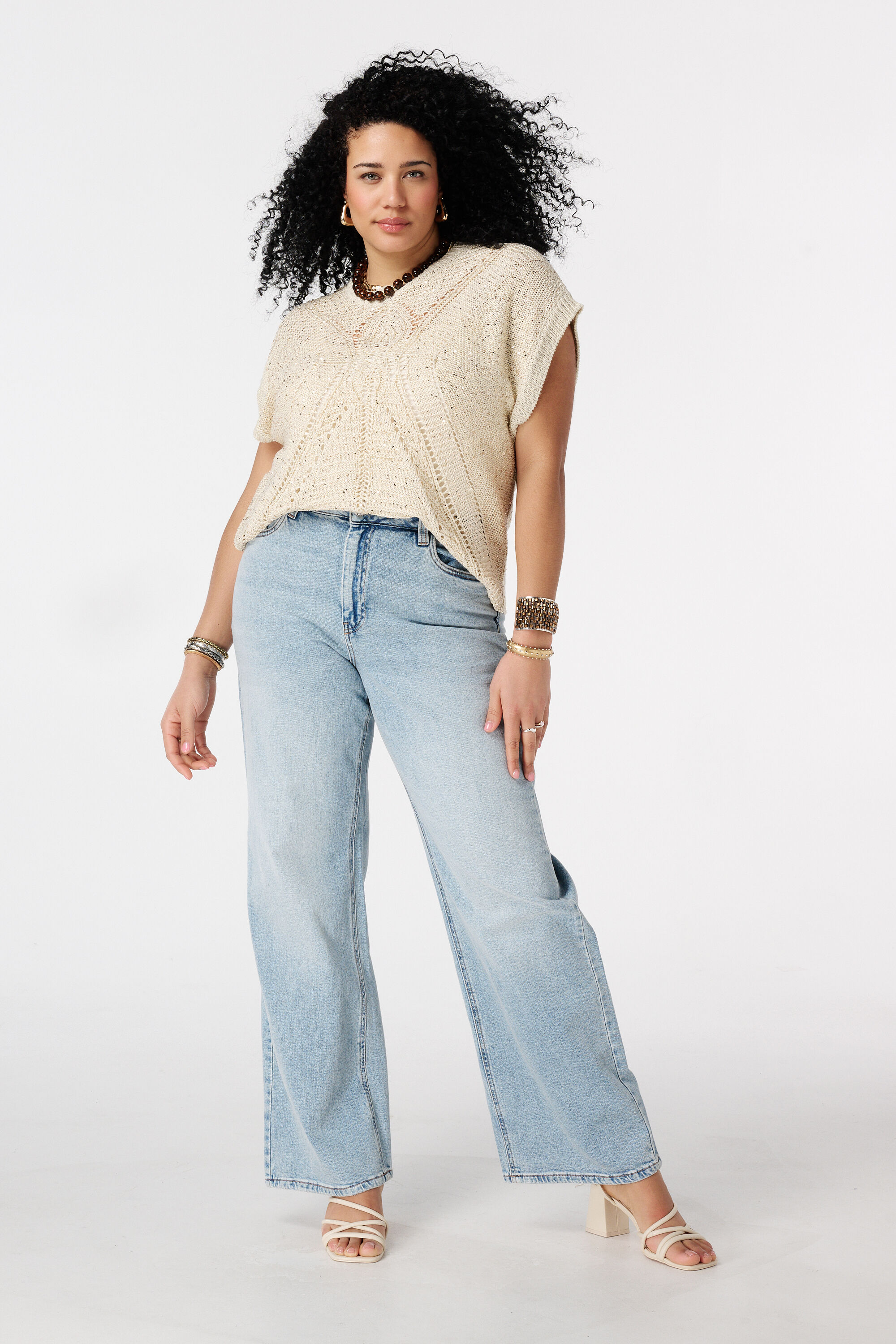 Wide Leg Jeans IVY L&auml;nge 34
