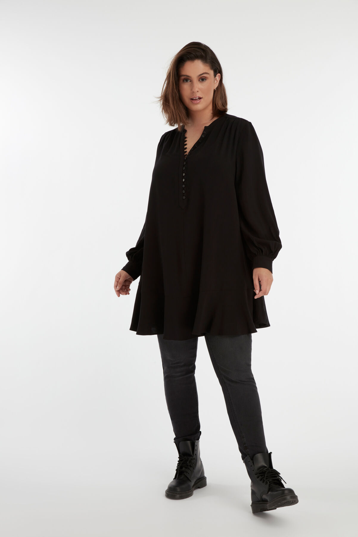 Bluse mit Kn&ouml;pfen image number 5