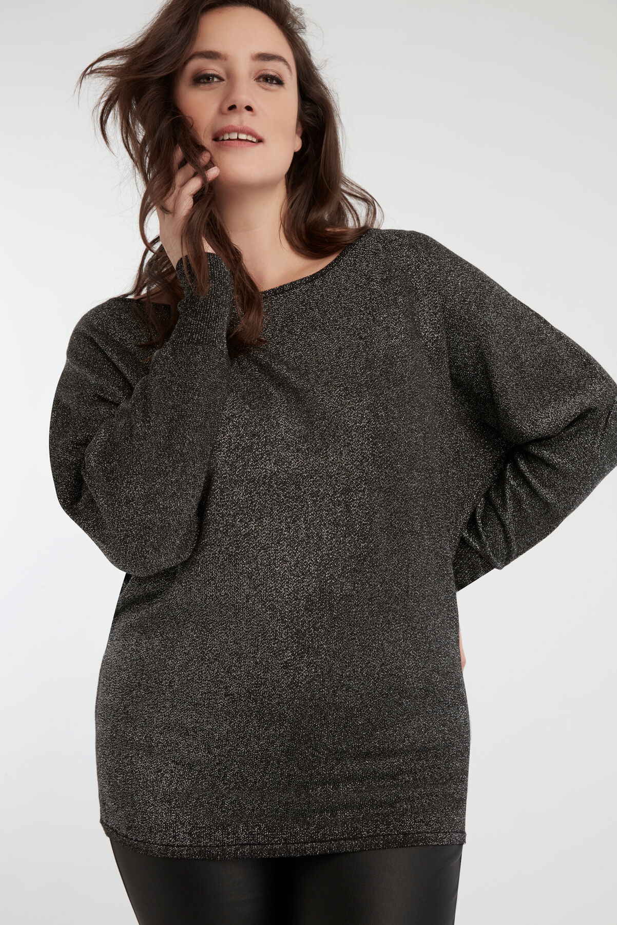 Lurex-Pullover  image number 3