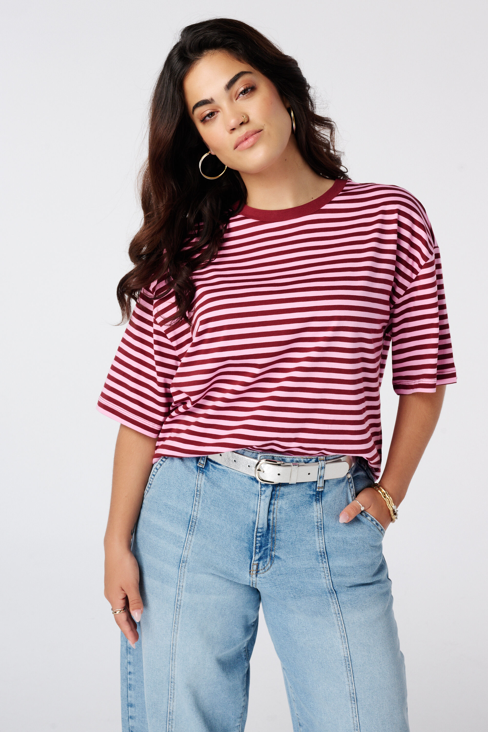 Gestreiftes T Shirt image number 0