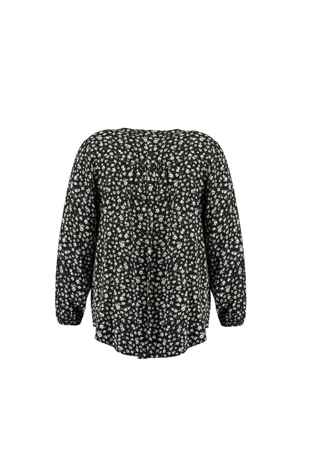 Bluse mit floralem Print image number 2