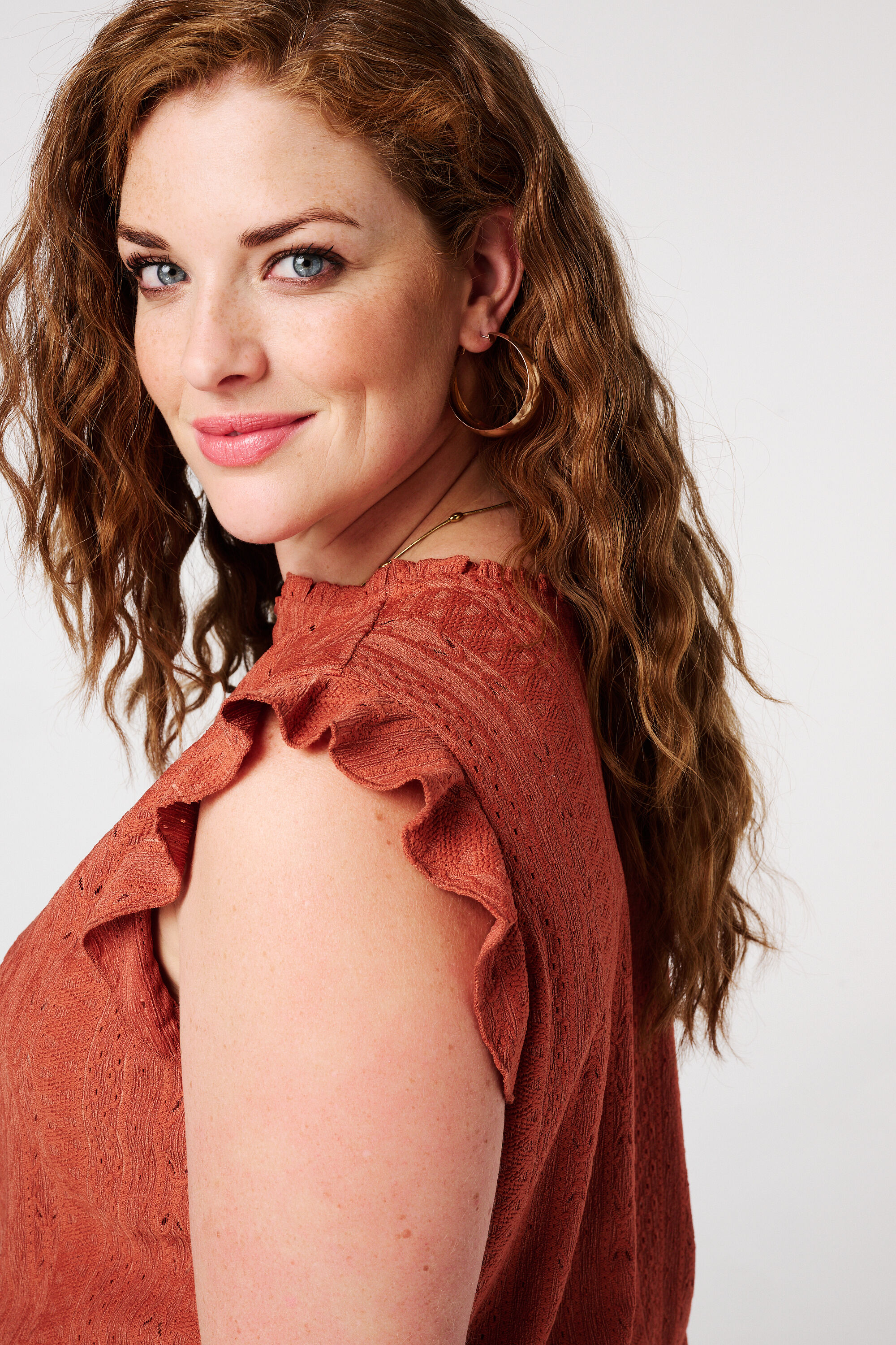 Besticktes Top mit R&uuml;schen image number 4