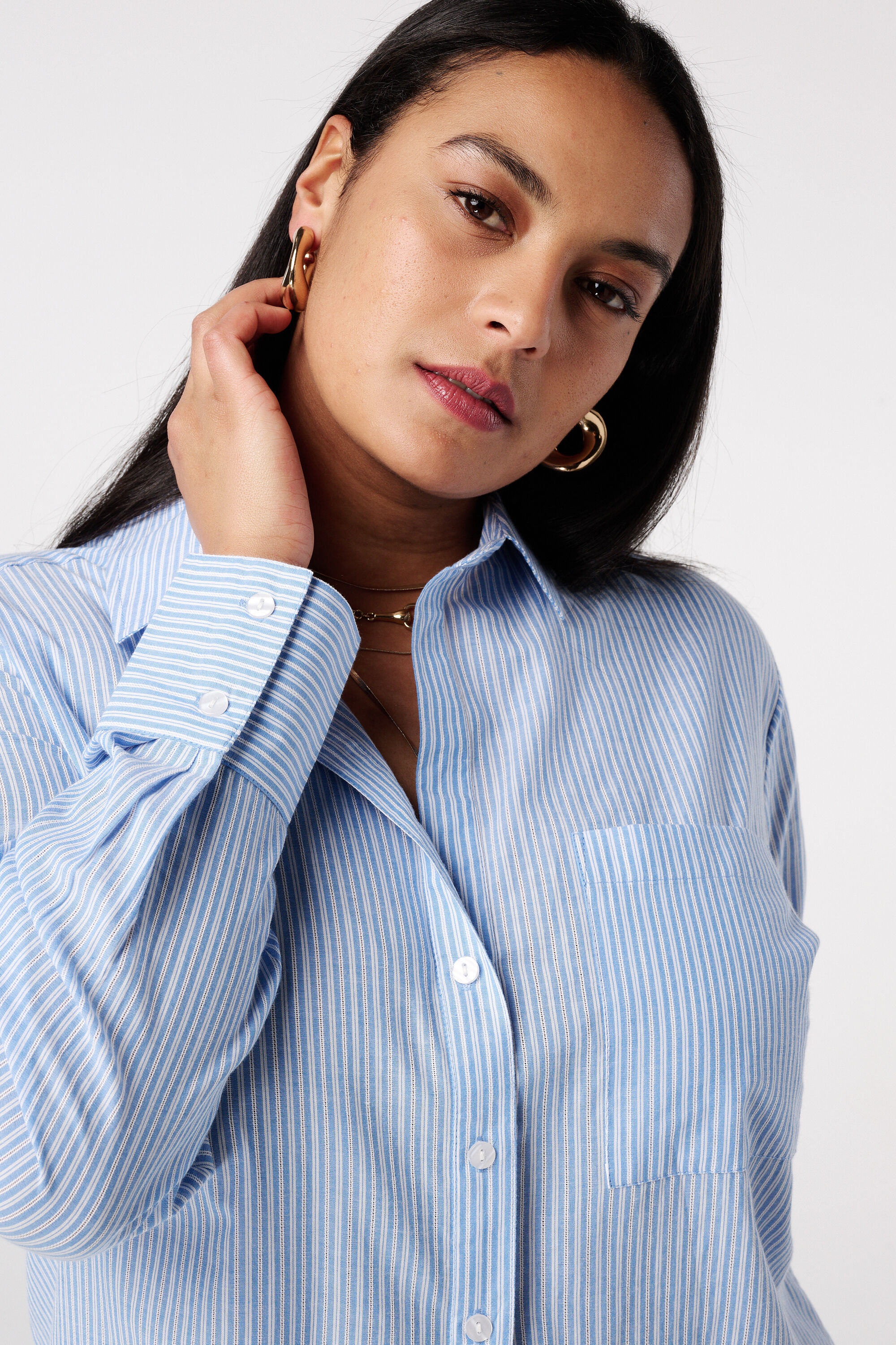 Gestreifte Bluse image number 4