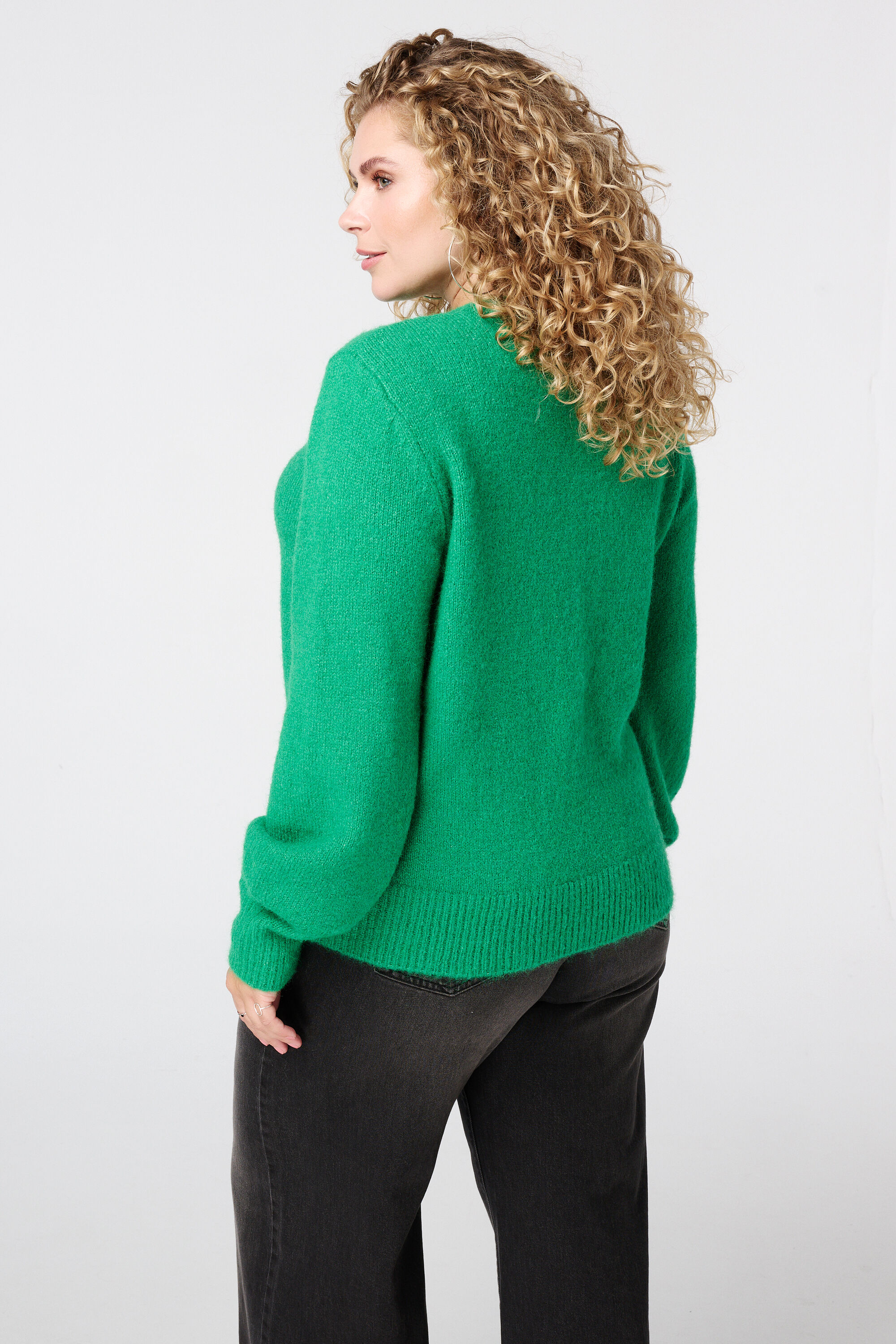 Feinstrick-Cardigan mit Knopfverschluss image number 3