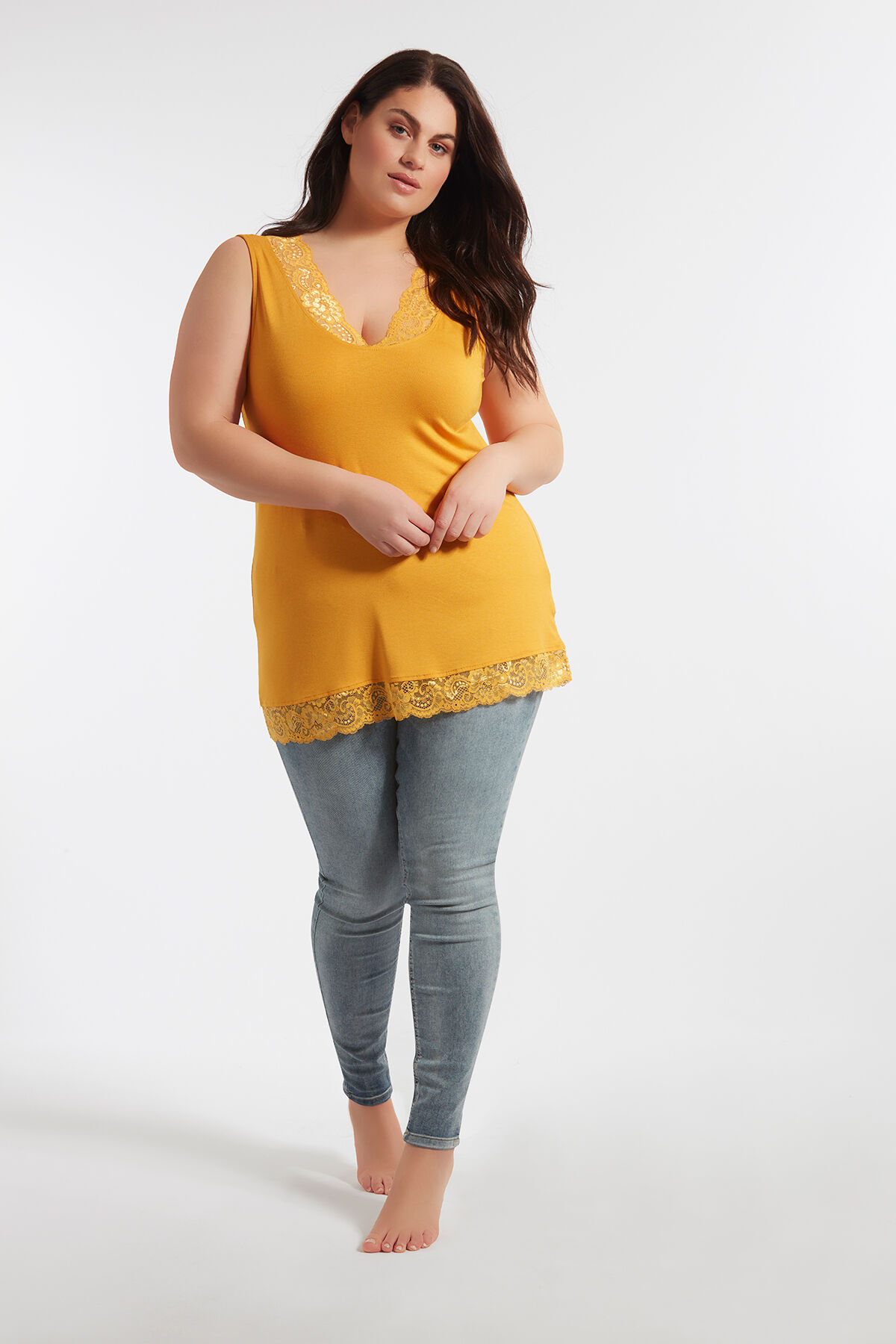 &Auml;rmelloses Spitzen-Top image number 3