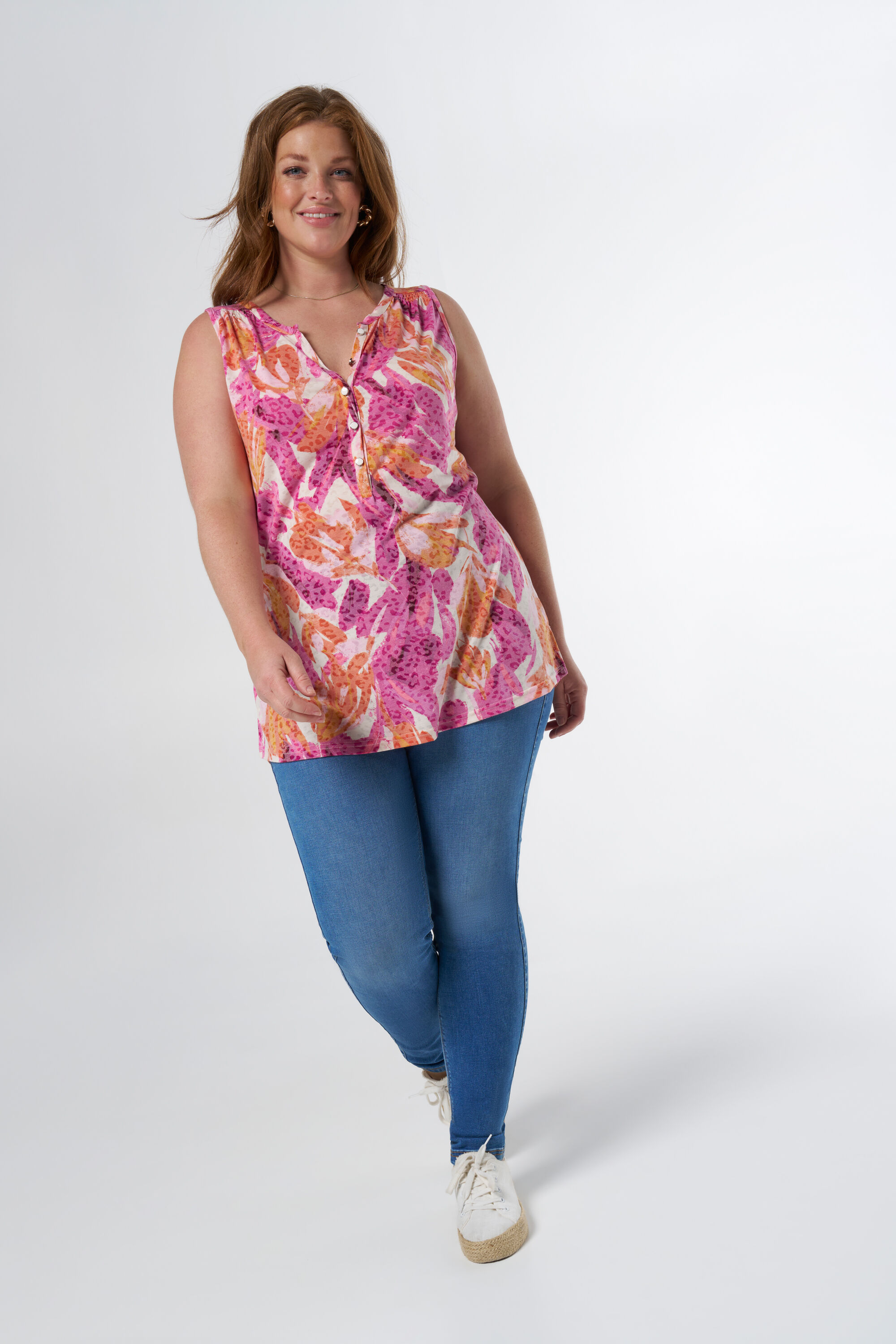 &Auml;rmelloses Top mit Stretch image number 5