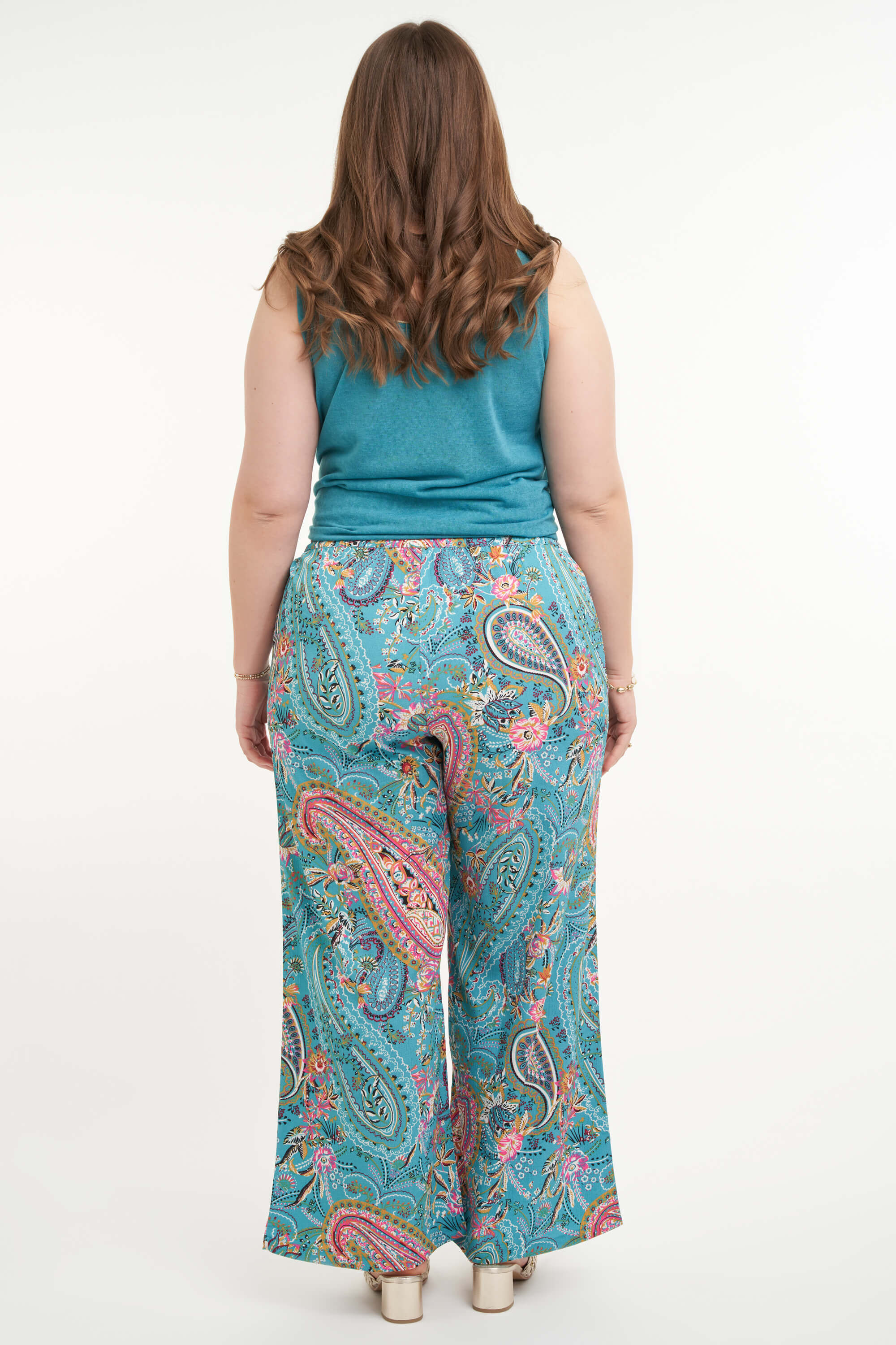 Palazzo-Hose mit Print image number 3