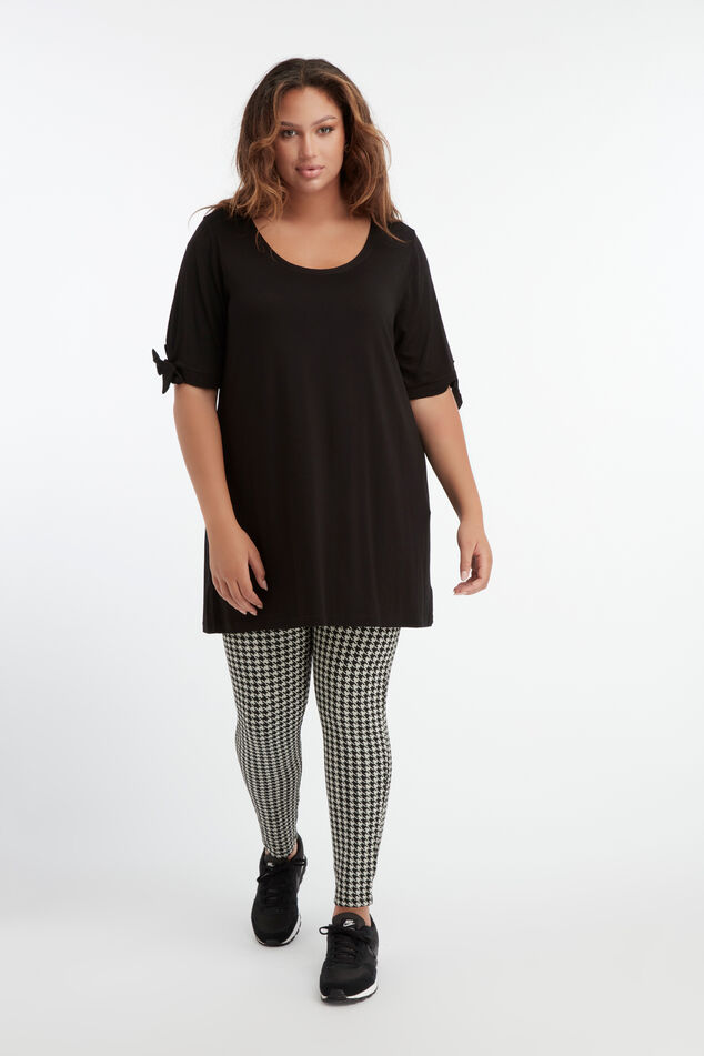 Treggings mit Hahnentritt-Muster image number 0