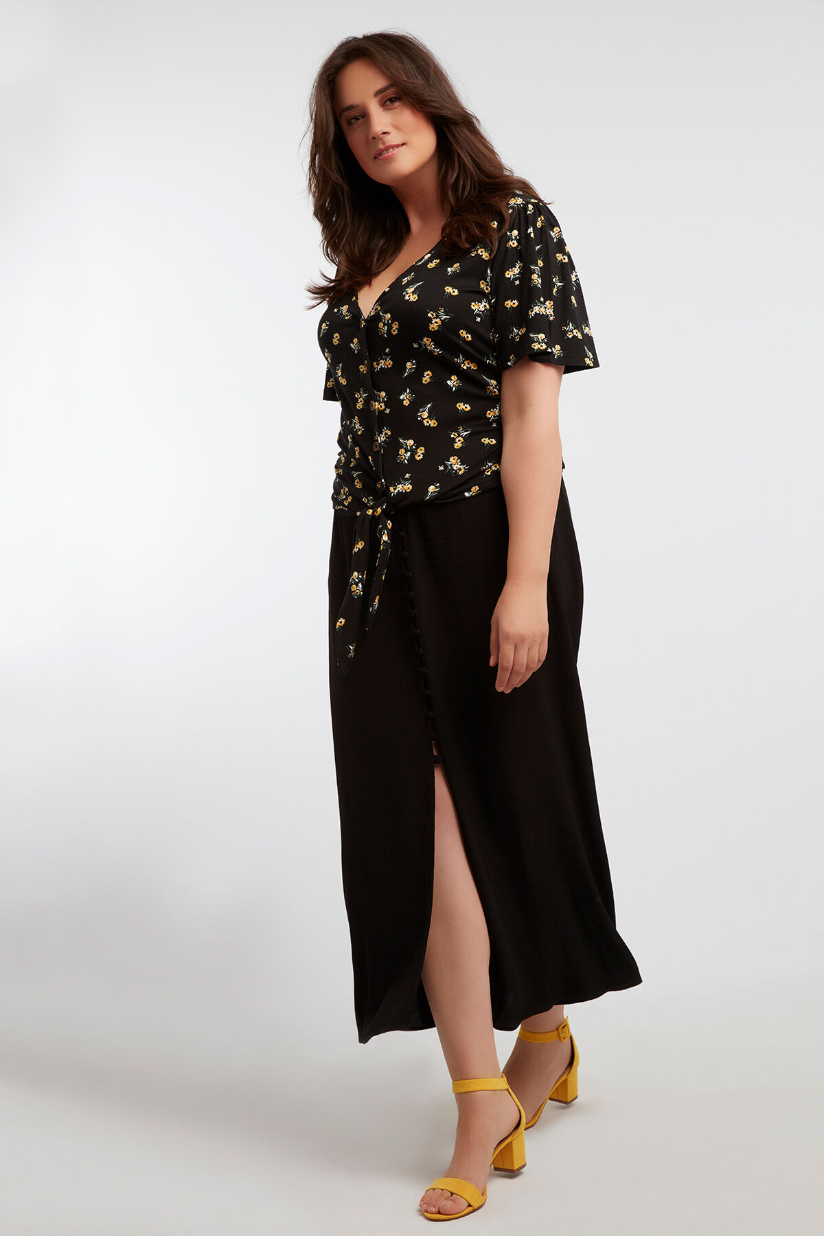 Maxi-Rock im Button-Down-Style image number 6