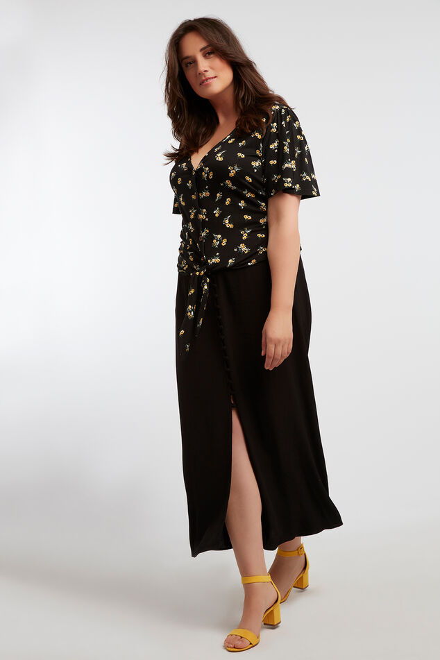 Maxi-Rock im Button-Down-Style image number 6