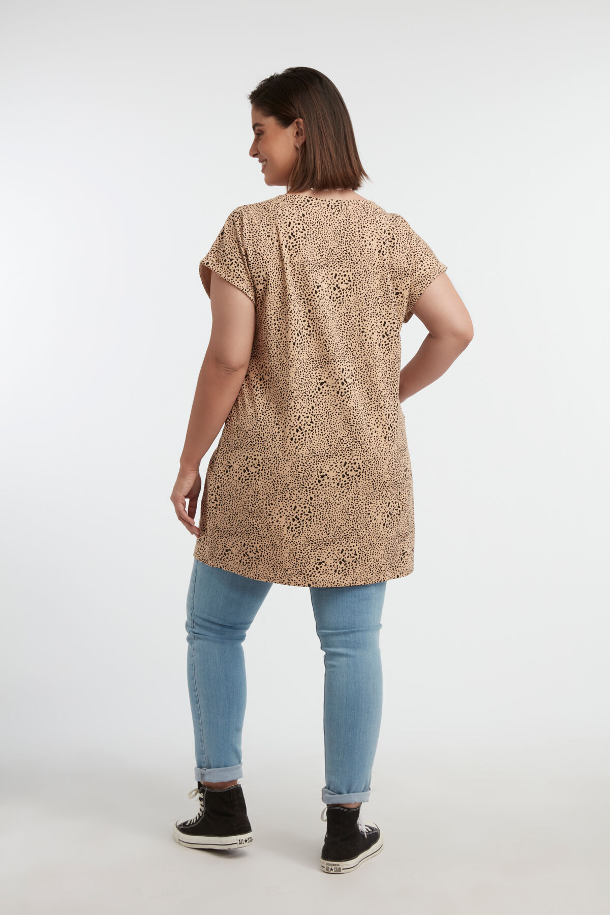 Langes T-Shirt mit Print image number 4