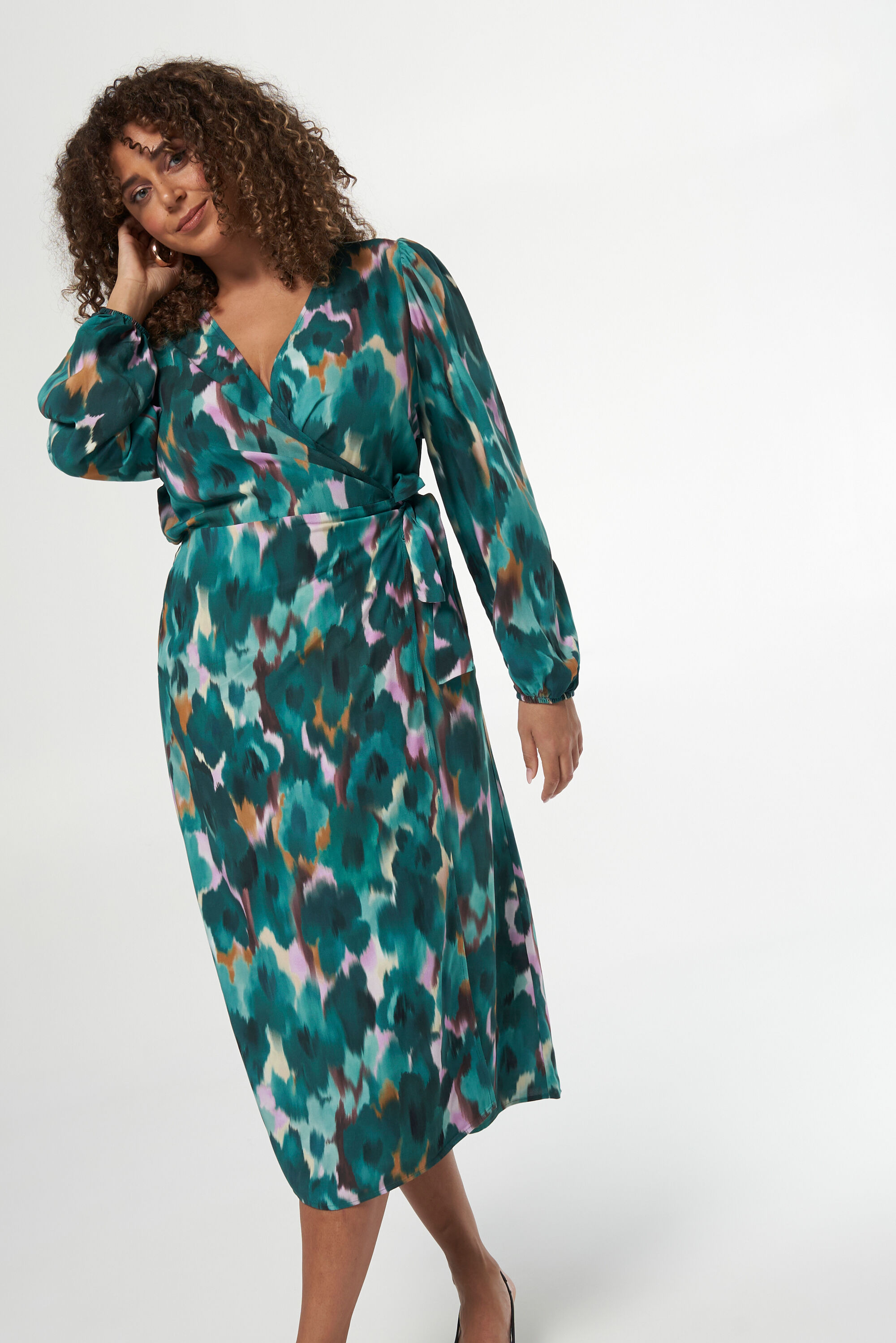 Midikleid mit Druck image number 5