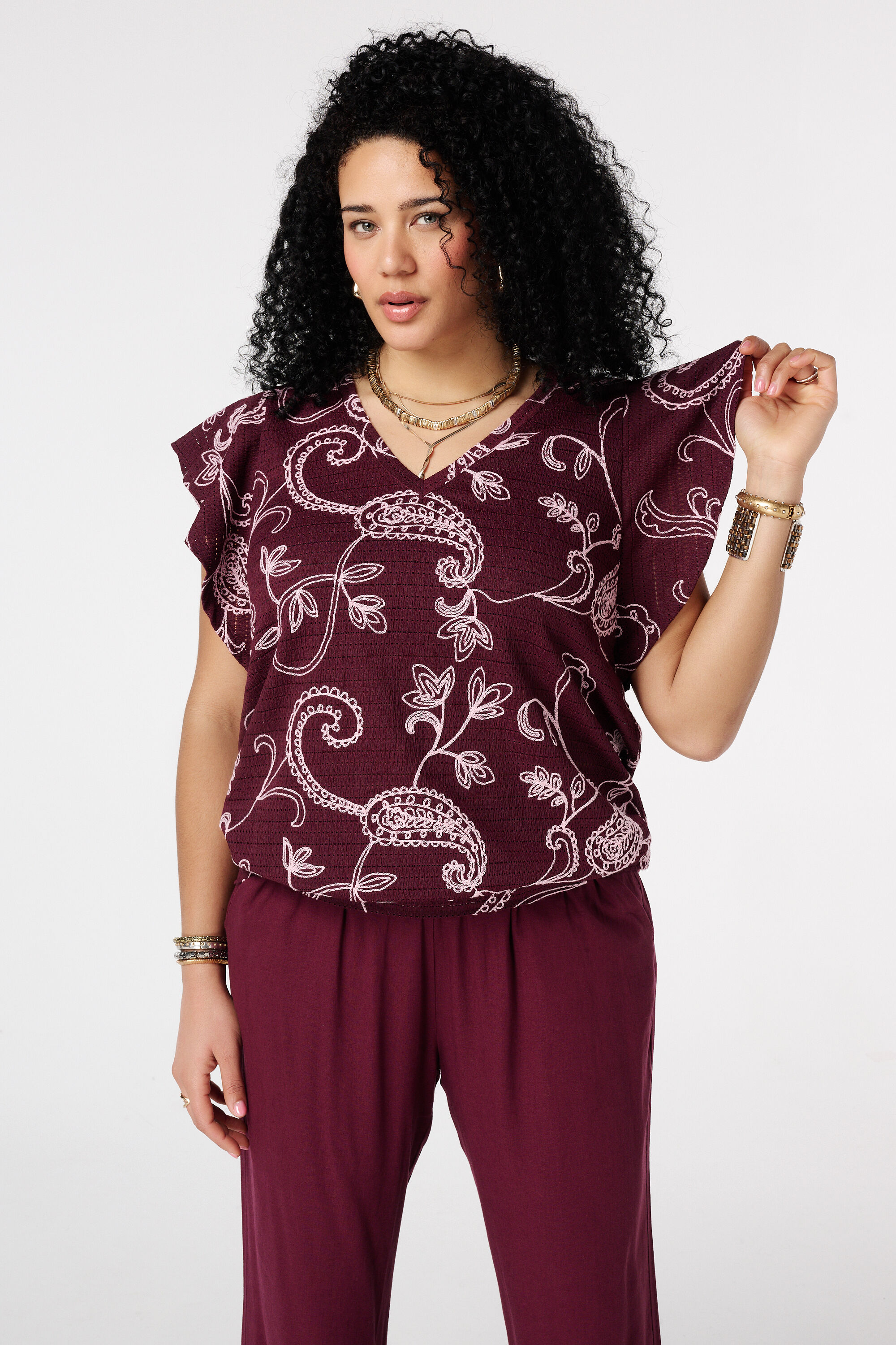 Top mit Paisley Print