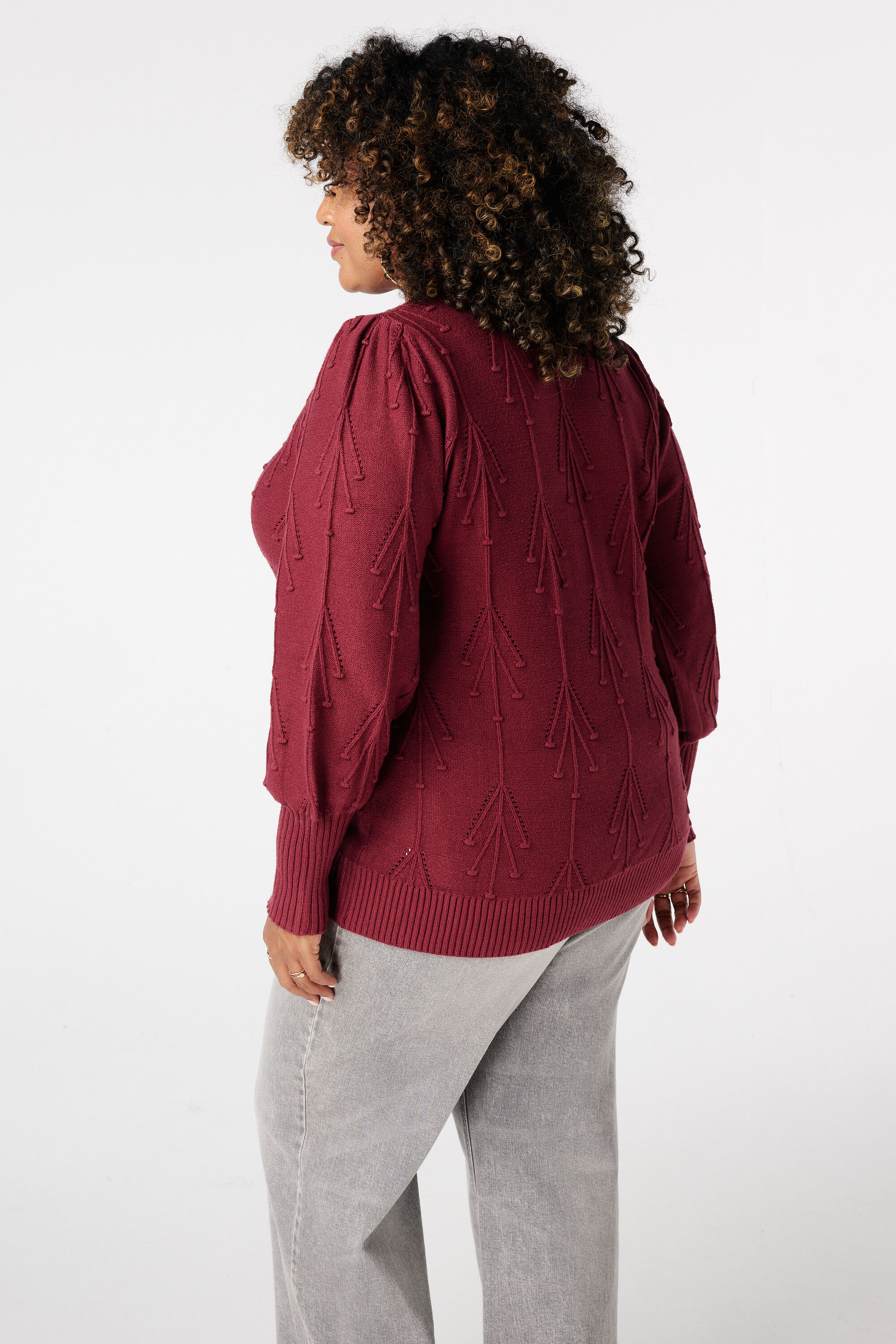 Pullover mit gesticktem Aufdruck image number 3