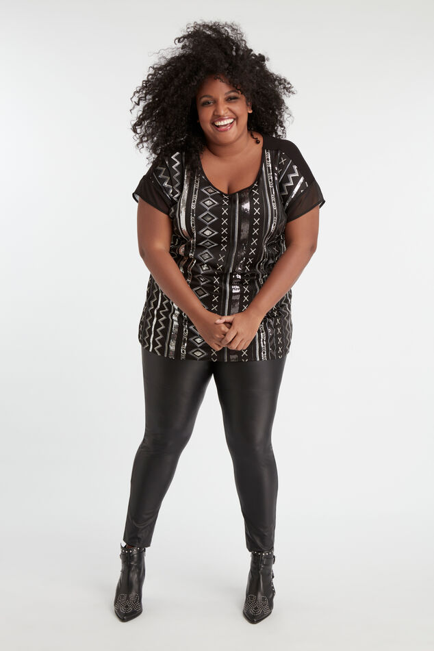 Leggings aus Kunstleder image number 5